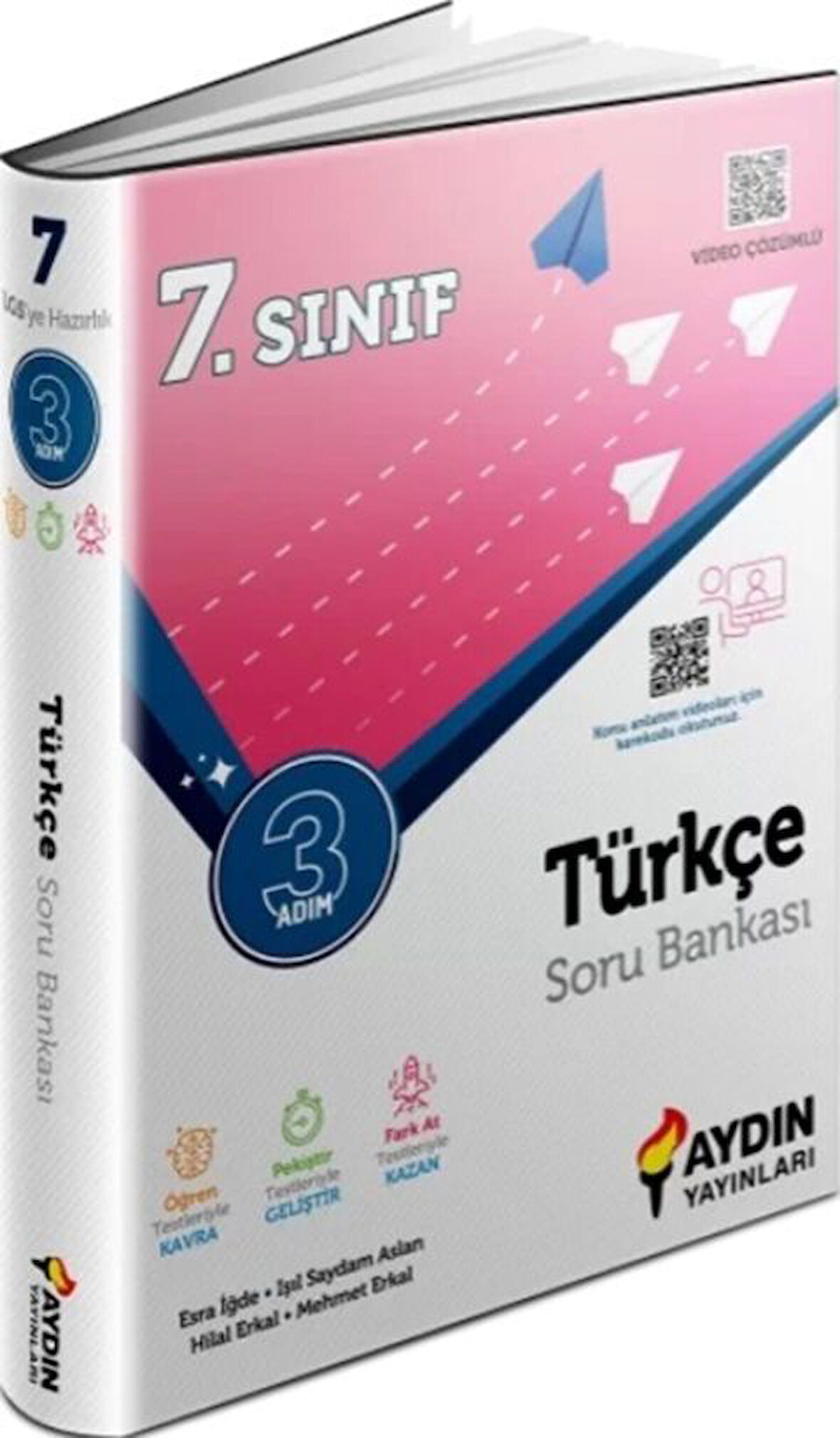Aydın 2026  7. Sınıf Türkçe Üç Adım Soru Bankası