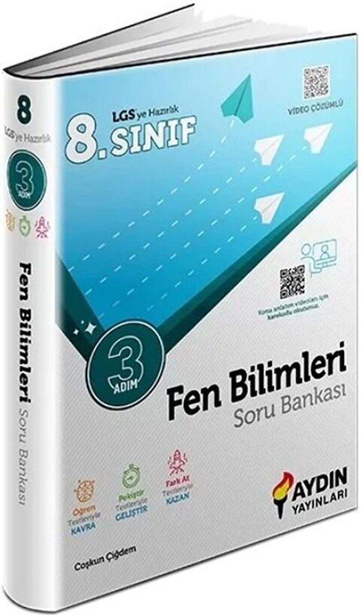 Aydın 2026  8. Sınıf LGS Fen Bilimleri Üç Adım Soru Bankası