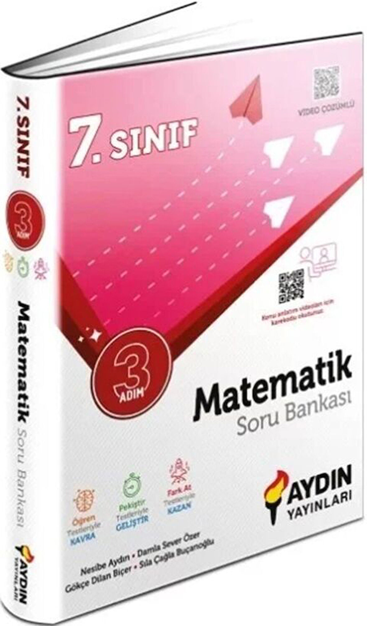 Aydın 2026  7. Sınıf Matematik 3 Adım Soru Bankası Video Çözümlü