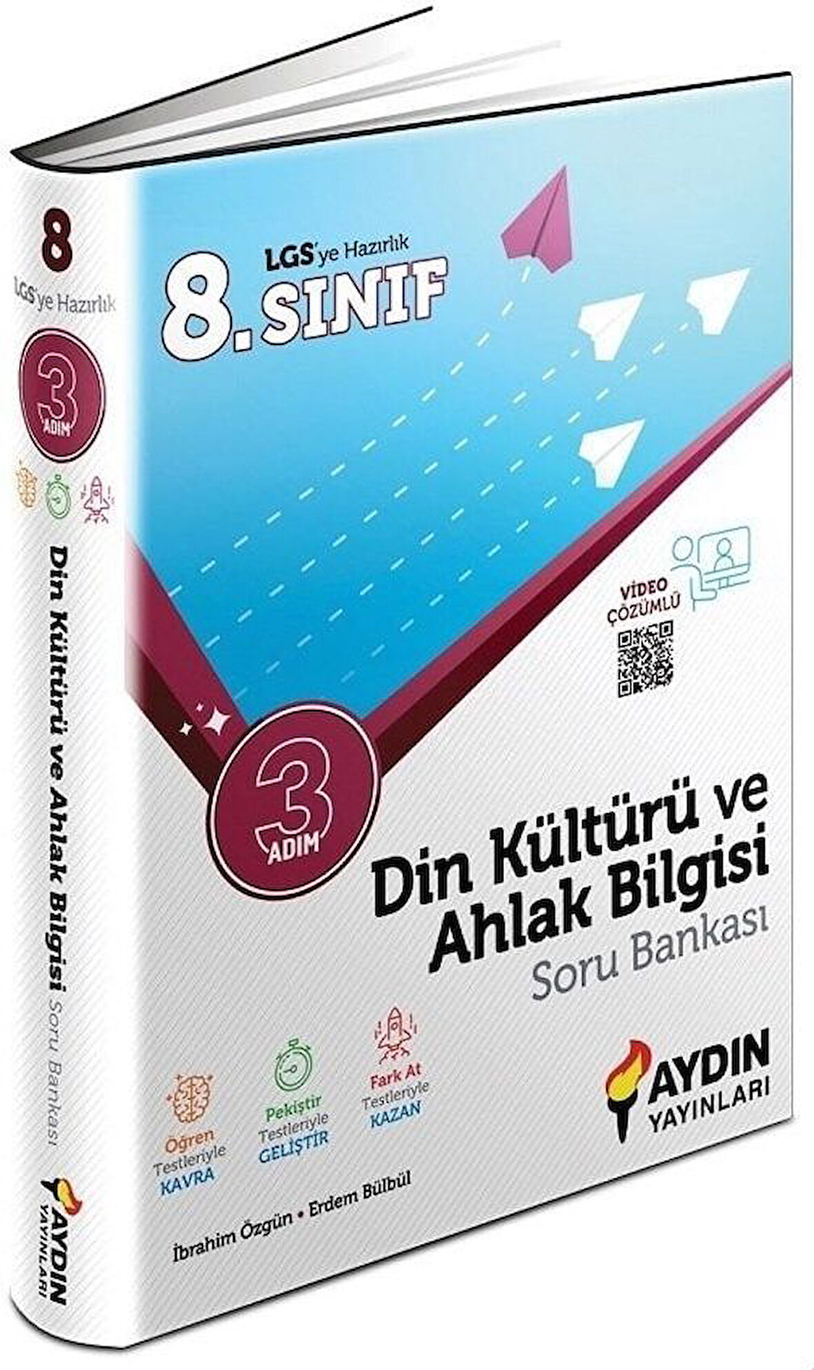 Aydın 2026  8. Sınıf LGS Din Kültürü ve Ahlak Bilgisi Üç Adım Soru Bankası