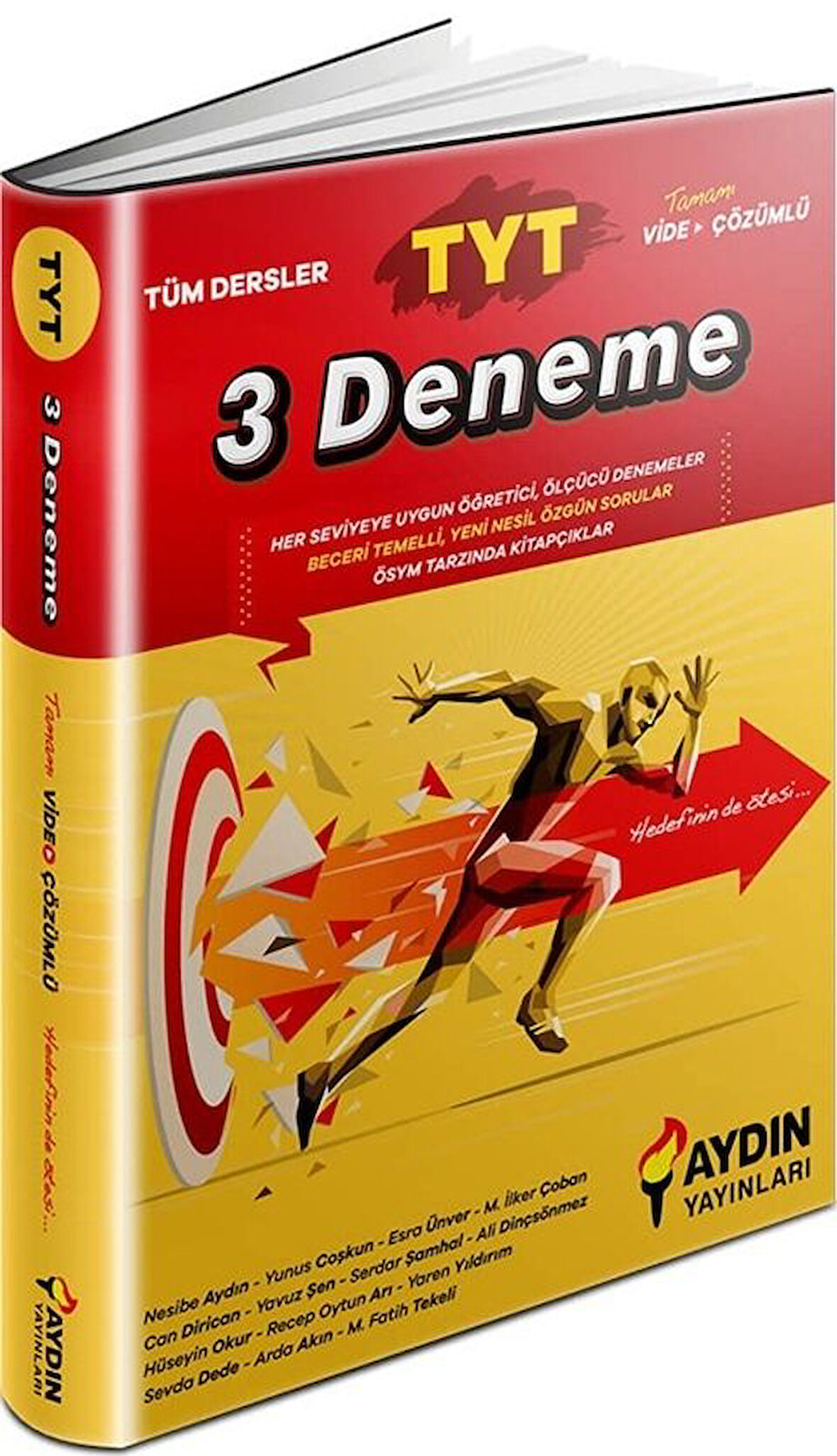 Aydın 2026  TYT Tüm Dersler 3 Deneme