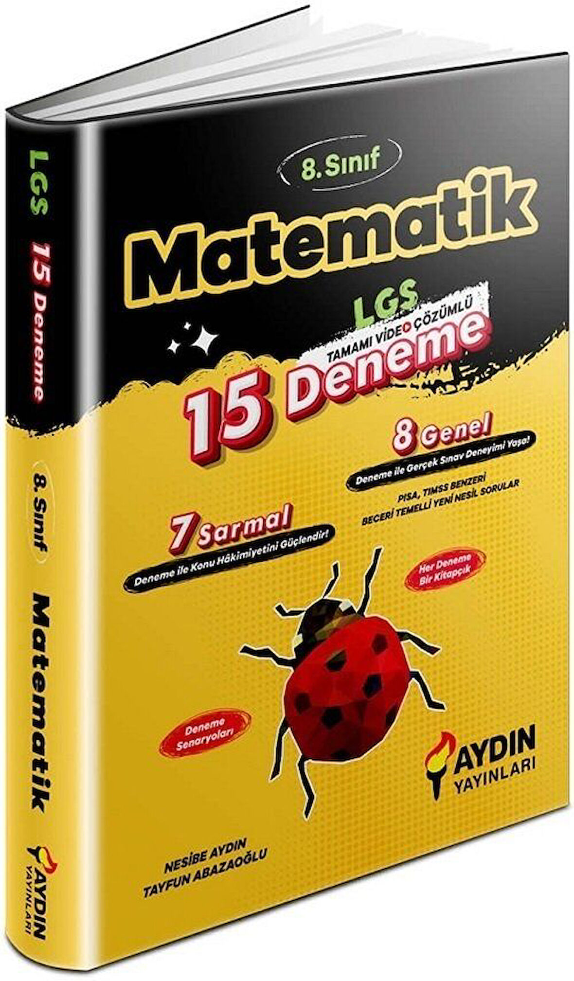 Aydın 2026  8. Sınıf LGS Matematik 15 Deneme Video Çözümlü
