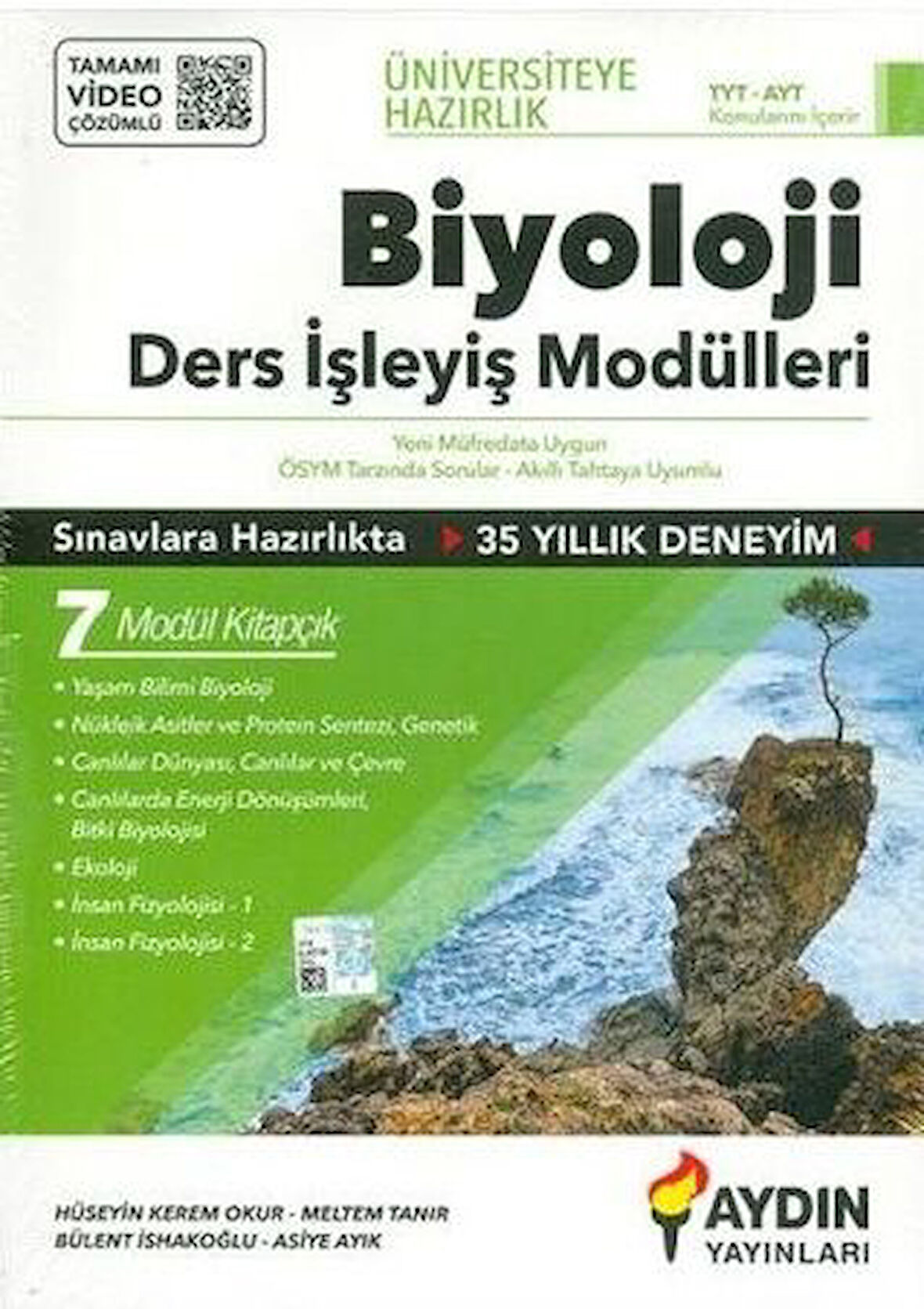 Aydın 2026  TYT AYT Biyoloji Ders İşleyiş Modülleri