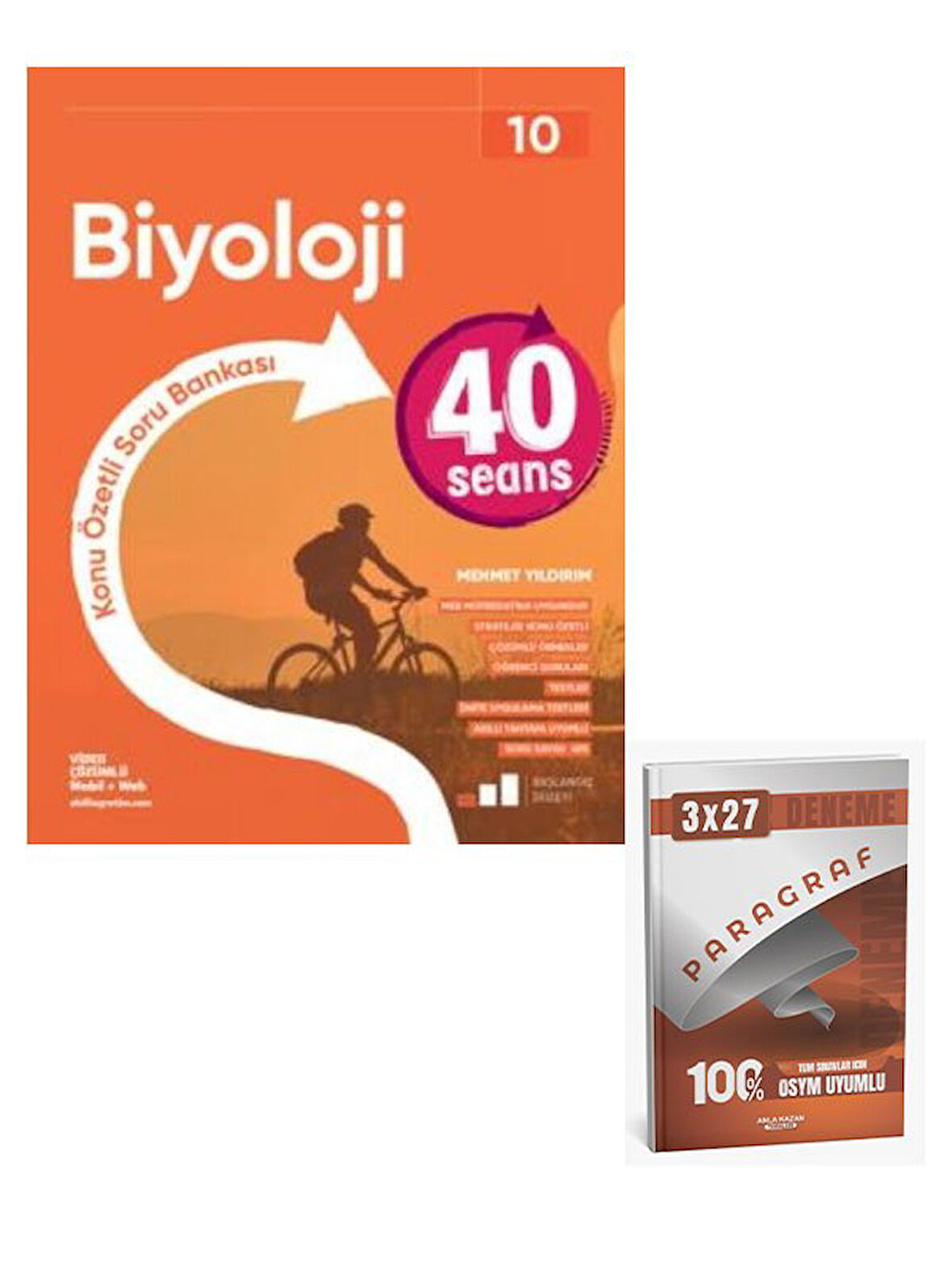 Okyanus 2026 10. Sınıf Biyoloji 40 Seans Konu Özetli Soru Bankası+Anla Kazan Paragraf