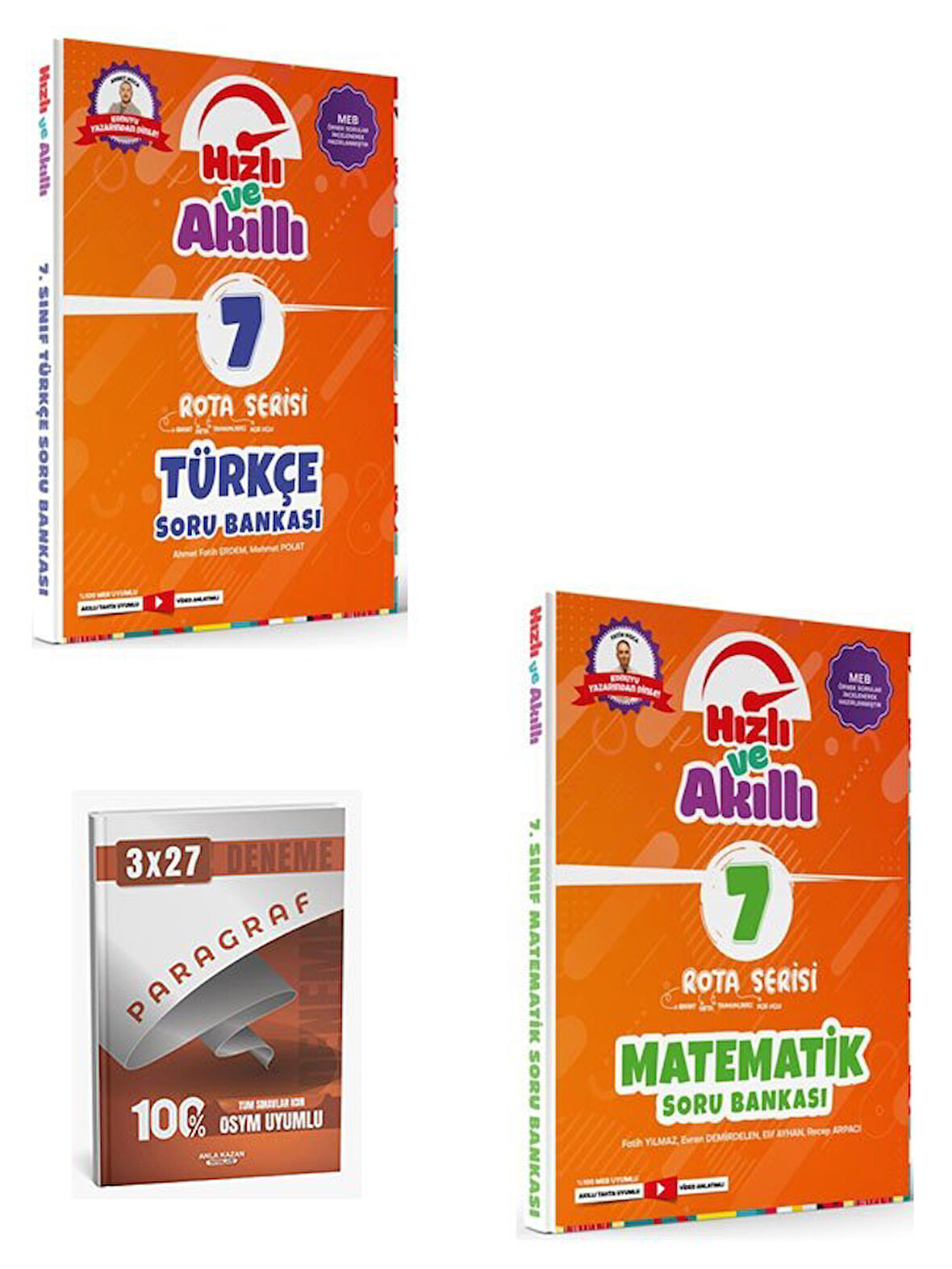 Tammat 2026 7. Sınıf Türkçe+Matematik Rota Serisi Hızlı ve Akıllı Soru Bankası Seti+Anla Kazan Paragraf