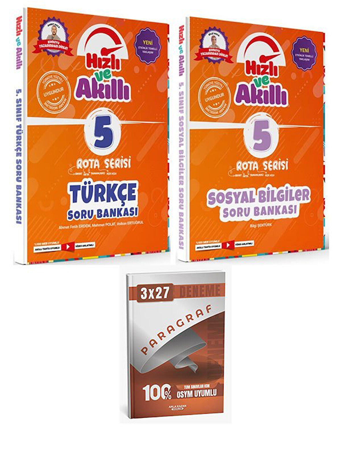 Tammat 2026 5. Sınıf Türkçe+Sosyal Bilgiler Rota Serisi Hızlı ve Akıllı Soru Bankası Seti+Anla Kazan Paragraf