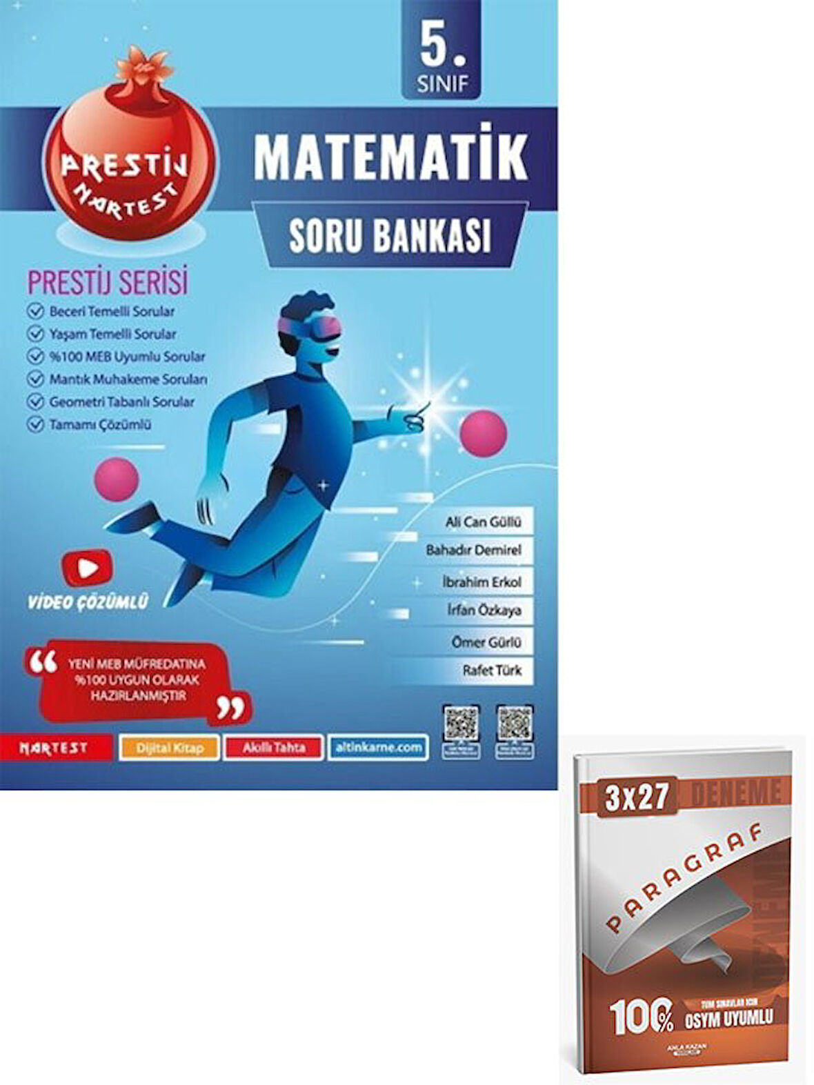 Nartest 2026 5. Sınıf Prestij Matematik Soru Bankası+Anla Kazan Paragraf