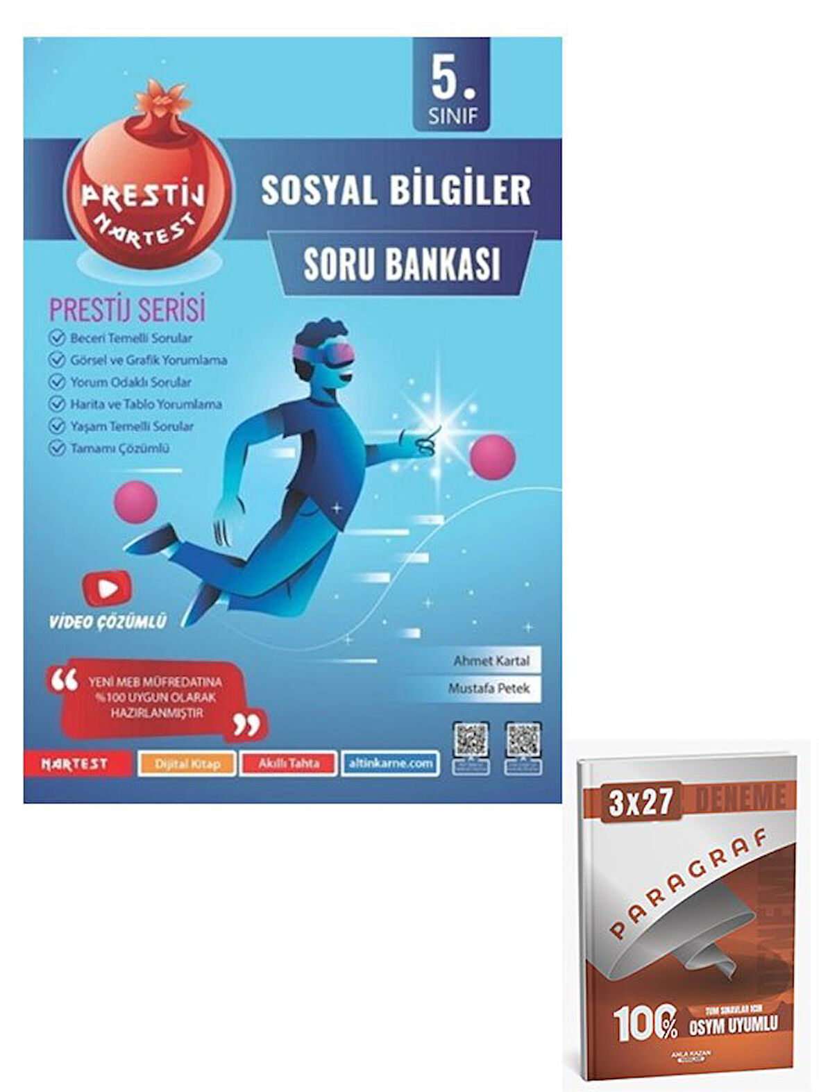 Nartest 2026 5. Sınıf Prestij Sosyal Bilgiler Soru Bankası+Anla Kazan Paragraf