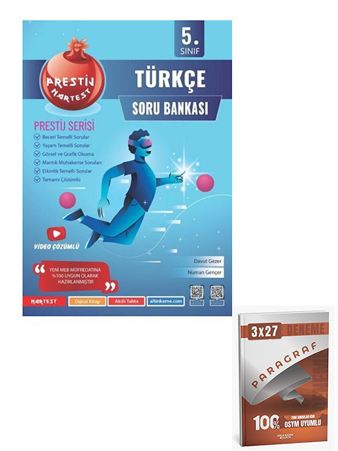 Nartest 2026 5. Sınıf Prestij Türkçe Soru Bankası+Anla Kazan Paragraf