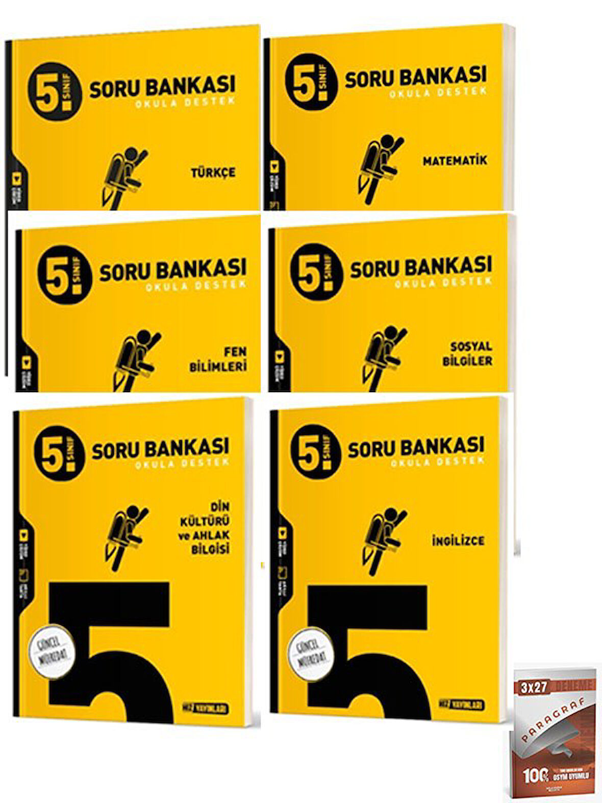 Hız 2026 5. Sınıf Tüm Dersler Soru Bankası Seti+Anla Kazan Paragraf