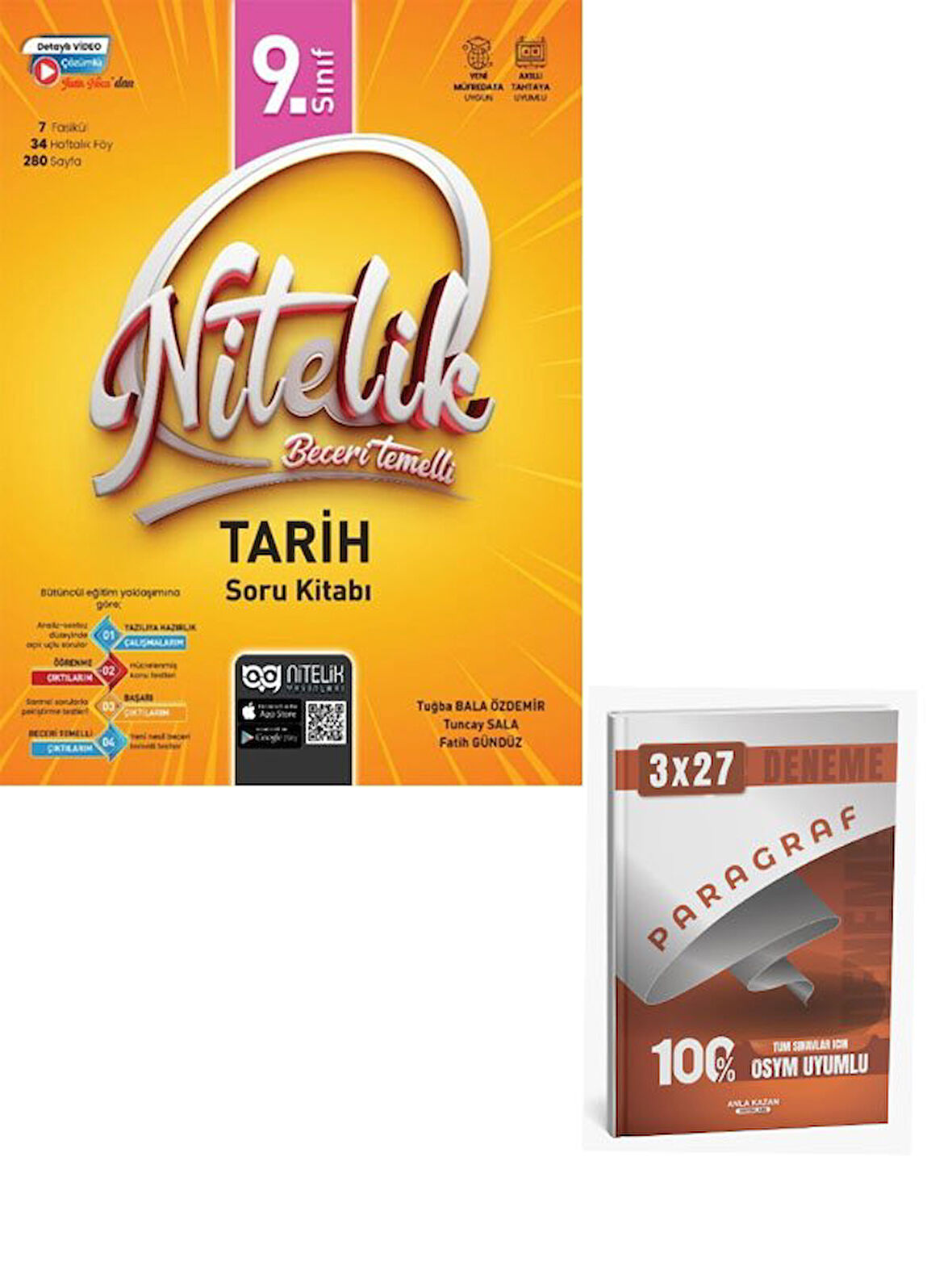 Nitelik 2026 9. Sınıf Tarih Beceri Temelli Soru Kitabı+Anla Kazan Paragraf