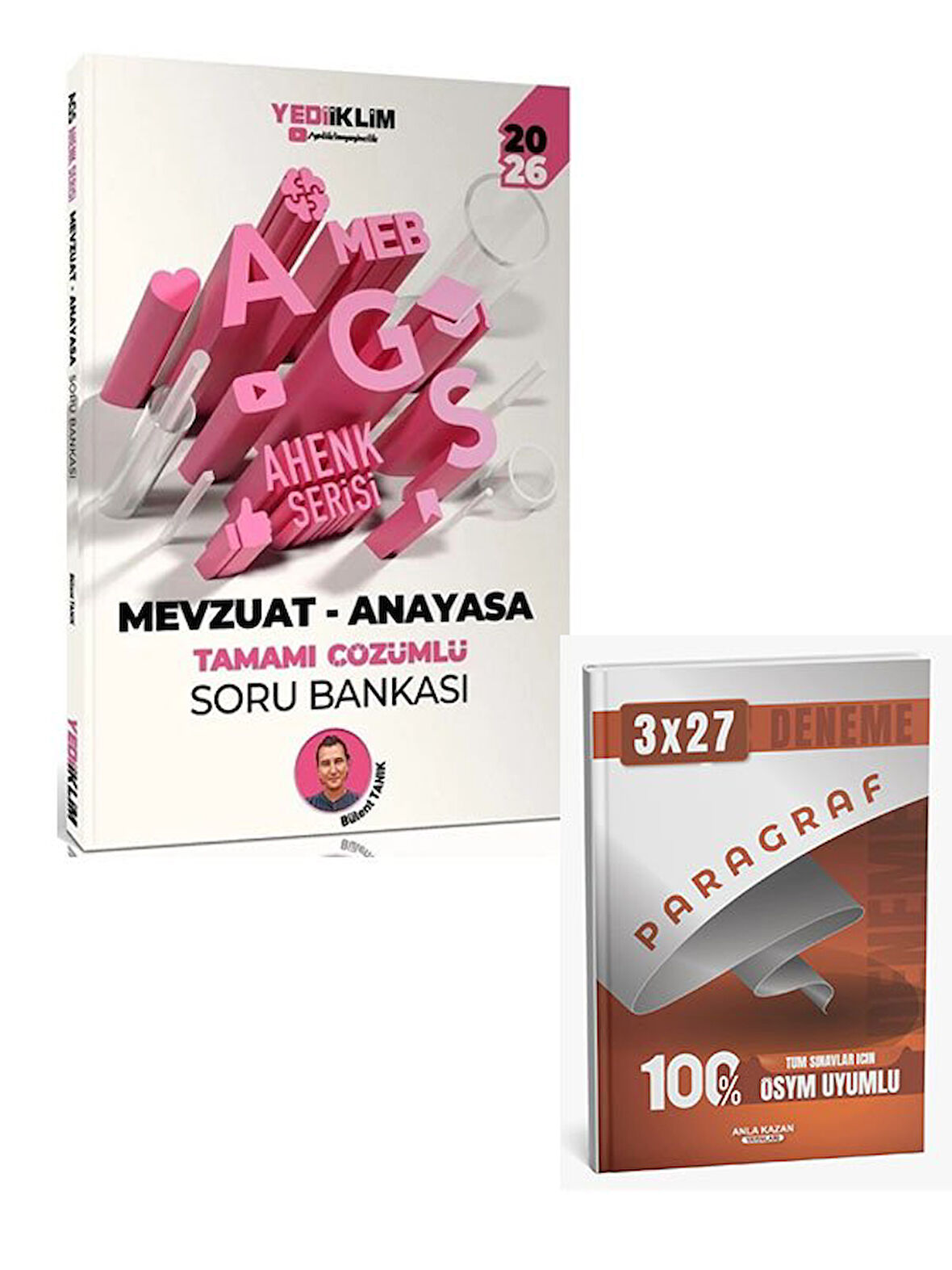 Yediiklim 2026 MEB-AGS Mevzuat - Anayasa Soru Bankası Çözümlü Ahenk Serisi+Anla Kazan Paragraf