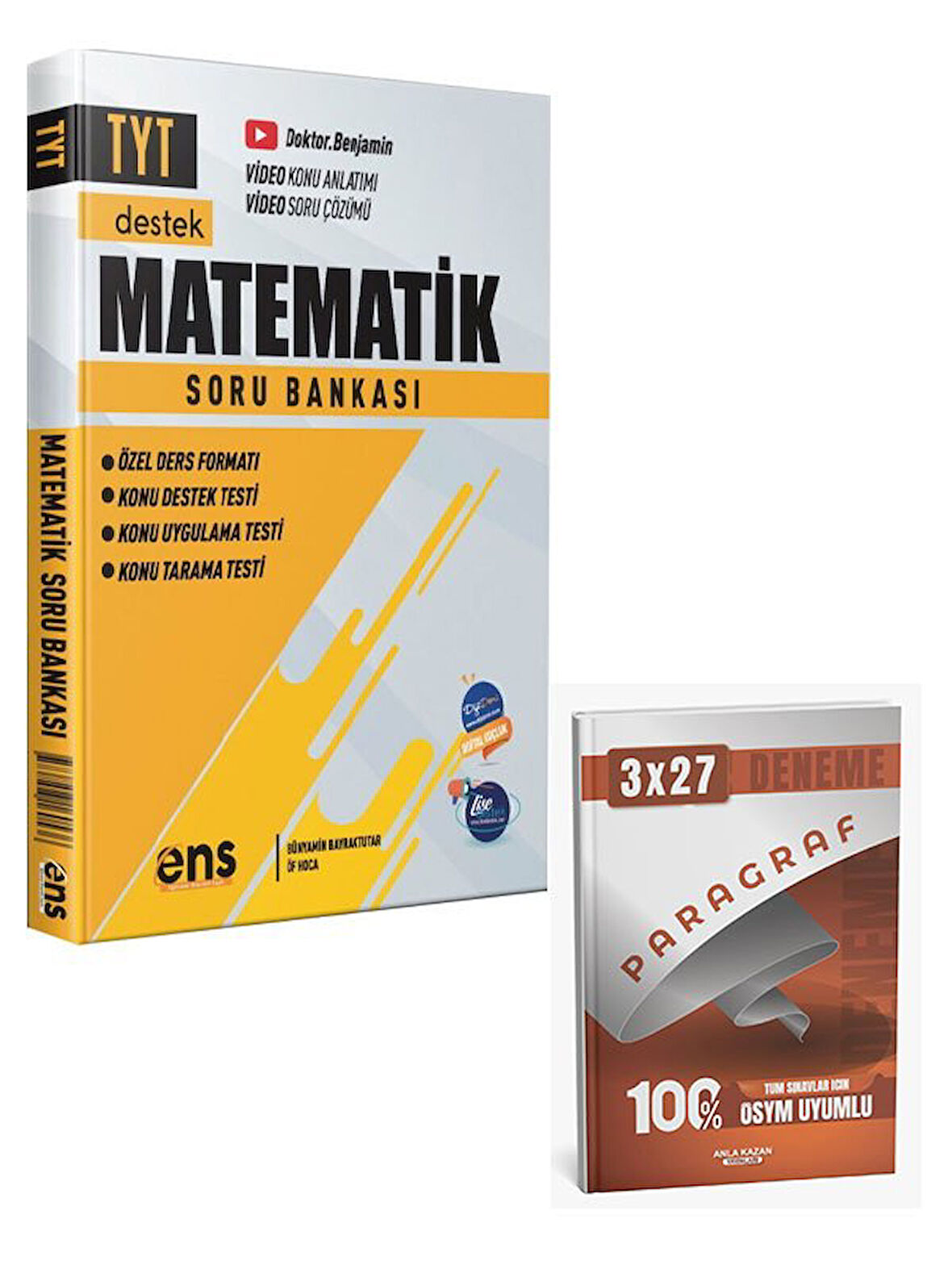 ENS 2026 TYT Matematik Destek Soru Bankası+Anla Kazan Paragraf