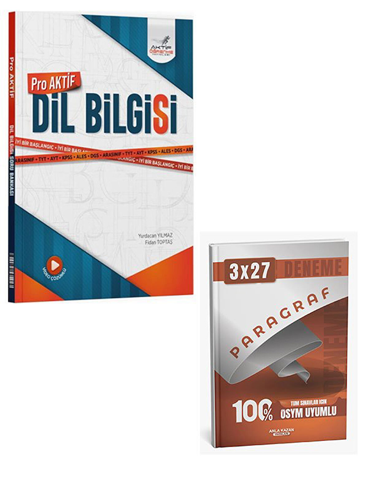 Aktif Öğrenme TYT AYT Dil Bilgisi Proaktif Soru Bankası+Anla Kazan Paragraf