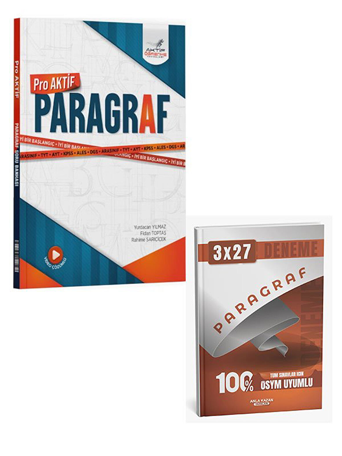 Aktif Öğrenme TYT AYT Paragraf Proaktif Soru Bankası+Anla Kazan Paragraf