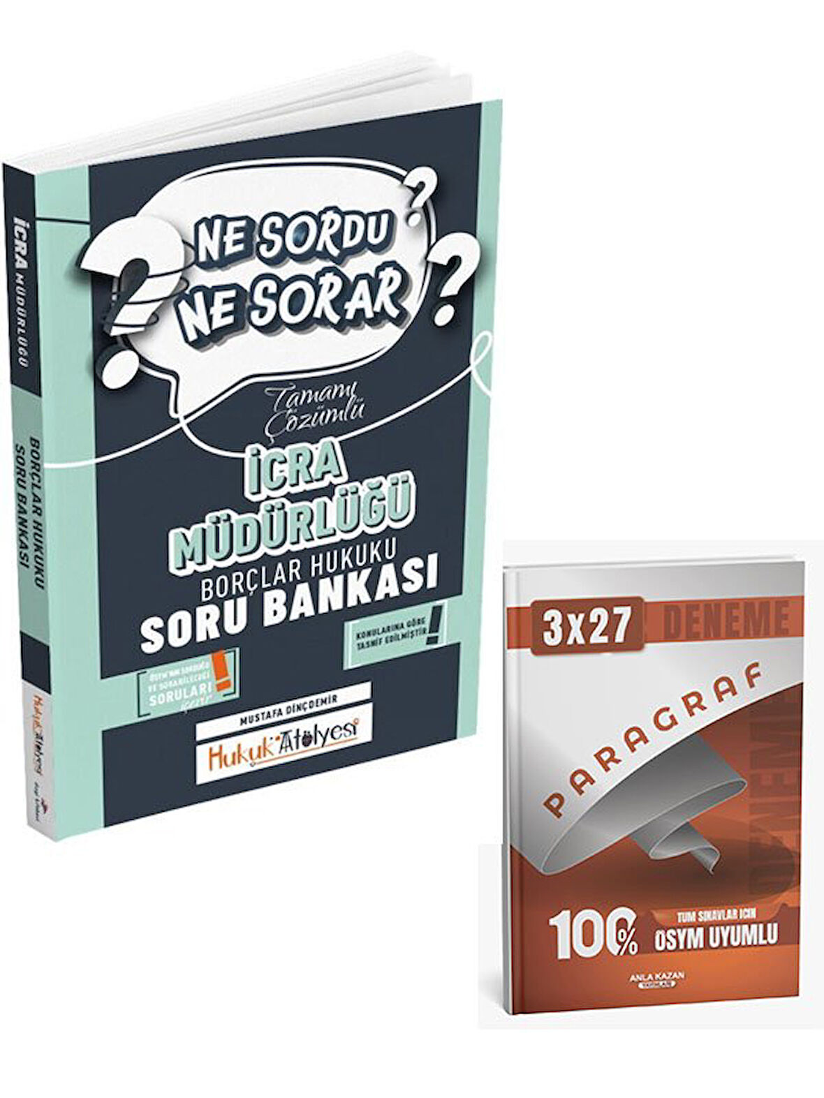 Dizgi Kitap 2026 Hukuk Atölyesi İcra Müdürlüğü Ne Sordu Ne Sorar Borçlar Hukuku Tamamı Çözümlü Soru Bankası+Anla Kazan Paragraf