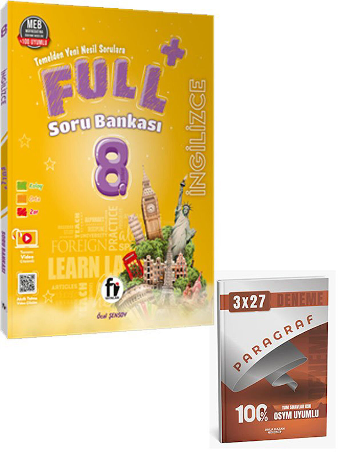 Fi 2026 8. Sınıf İngilizce FULL Soru Bankası+Anla Kazan Paragraf