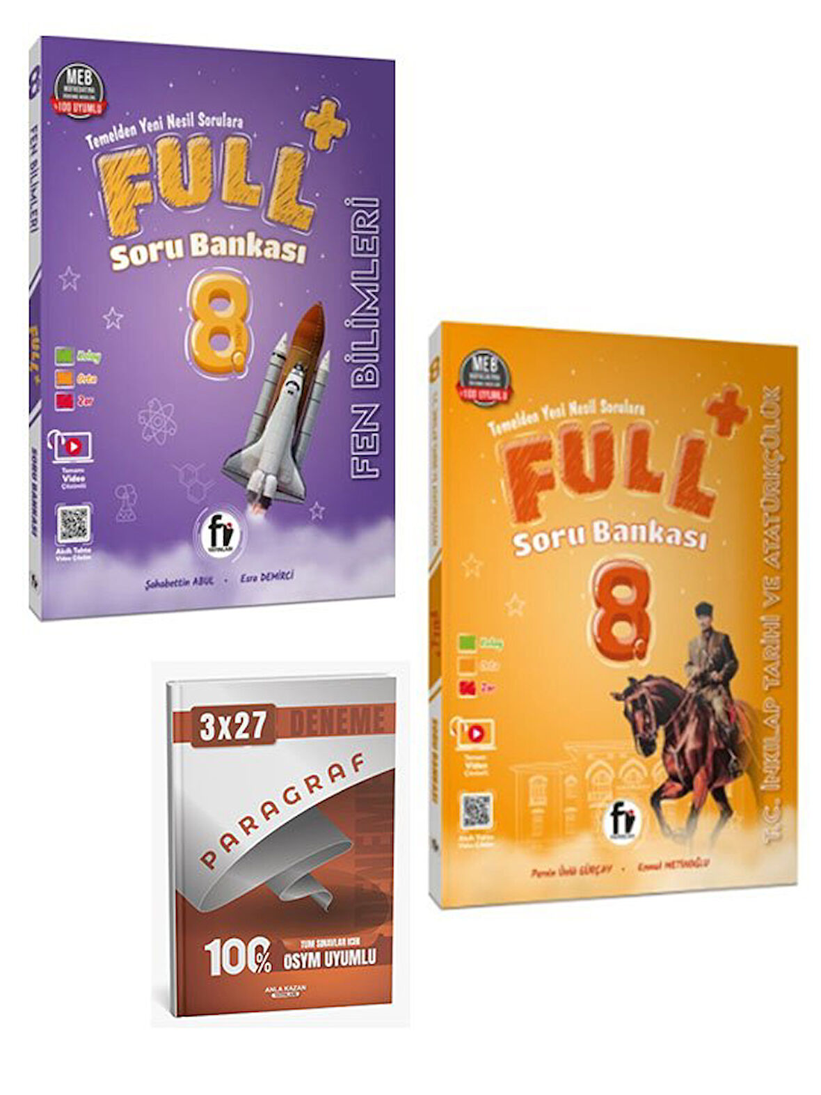 Fi 2026 8. Sınıf Fen Bilimleri FULL Soru Bankası+Anla Kazan Paragraf