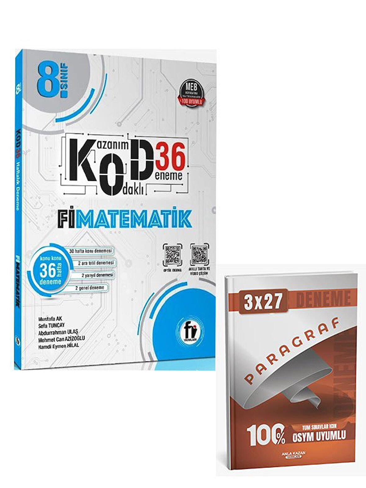 Fi 2026 8. Sınıf Matematik Kod 36 Deneme+Anla Kazan Paragraf