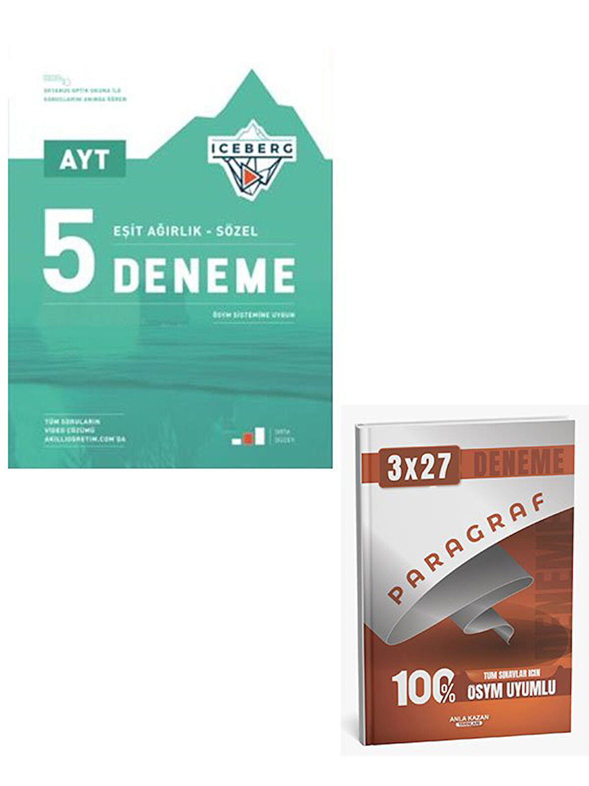 Okyanus 2026 AYT Eşit Ağırlık Sözel Iceberg 5 Deneme+Anla Kazan Paragraf