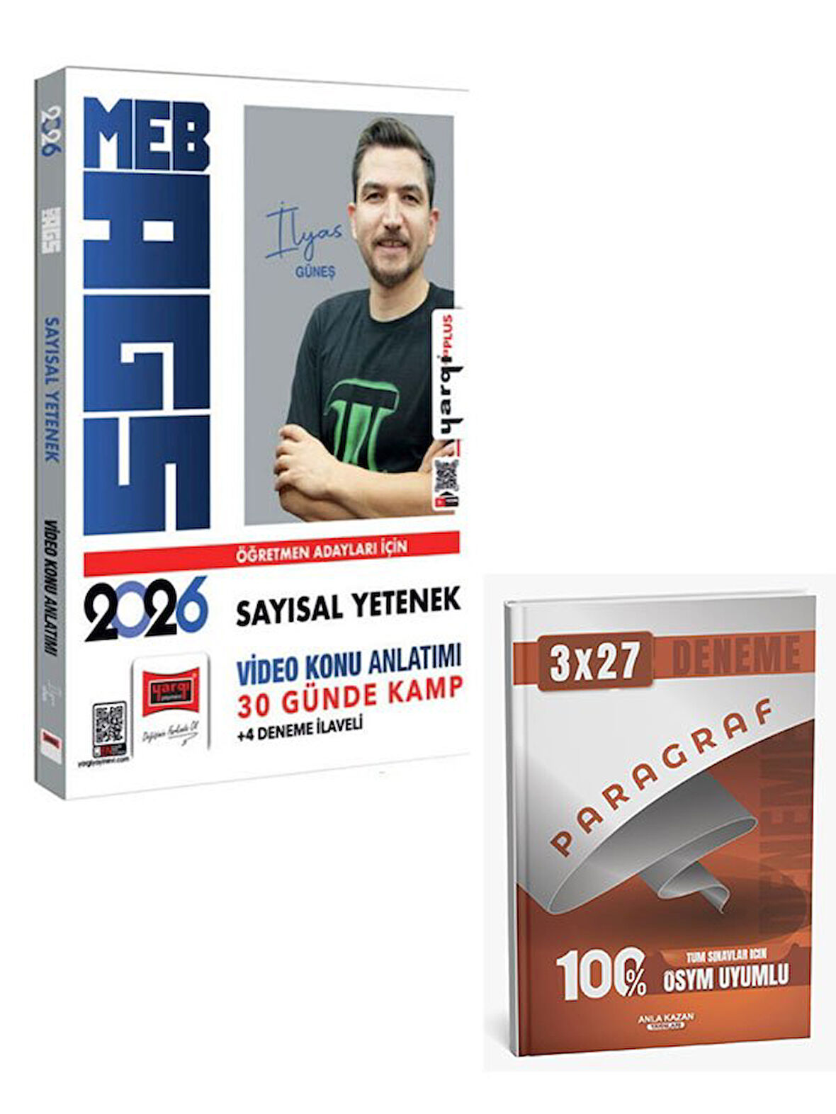 Yargı 2026 MEB AGS Öğretmen Adayları İçin Sayısal Yetenek 30 Günde Kamp Kitabı+Anla Kazan Paragraf