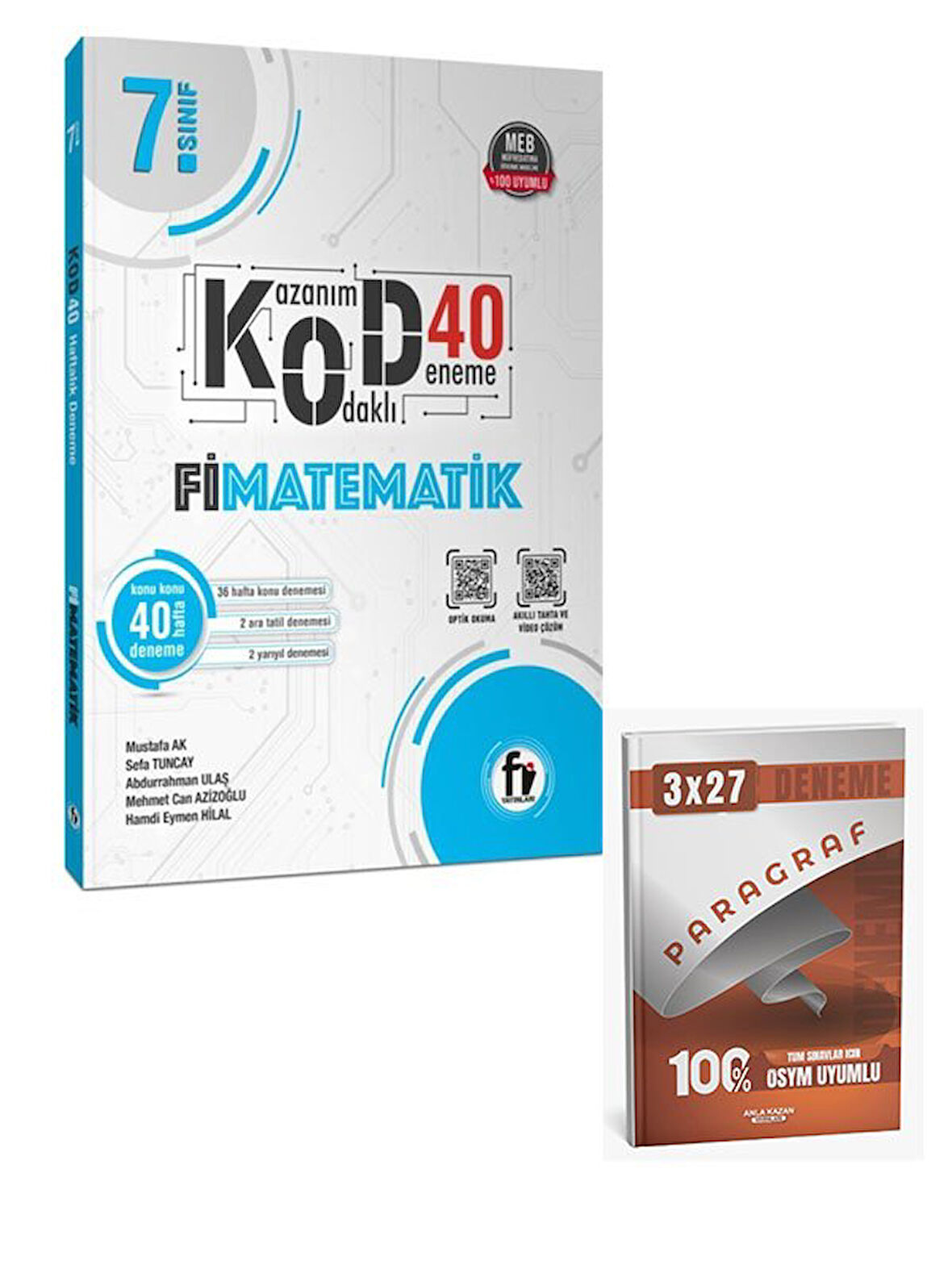 Fi 2026 7. Sınıf Matematik Kod 40 Deneme+Anla Kazan Paragraf