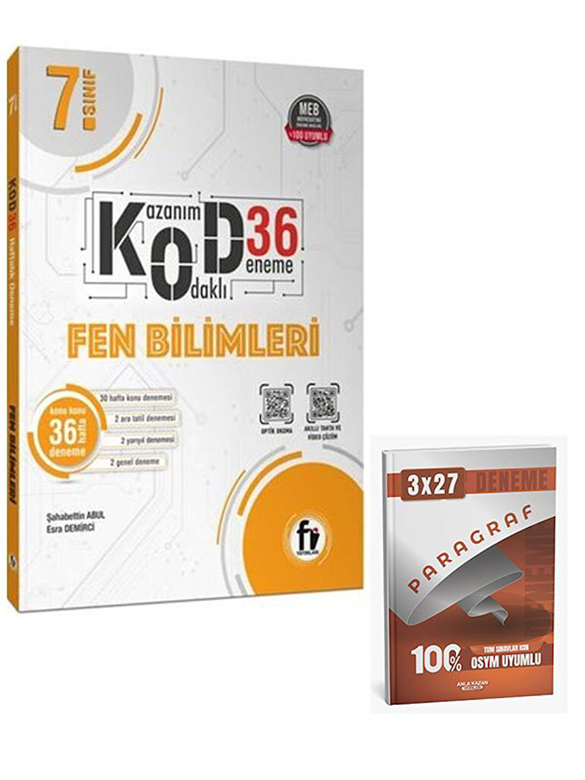 Fi 2026 7. Sınıf Fen Bilimleri Kod36 Deneme+Anla Kazan Paragraf