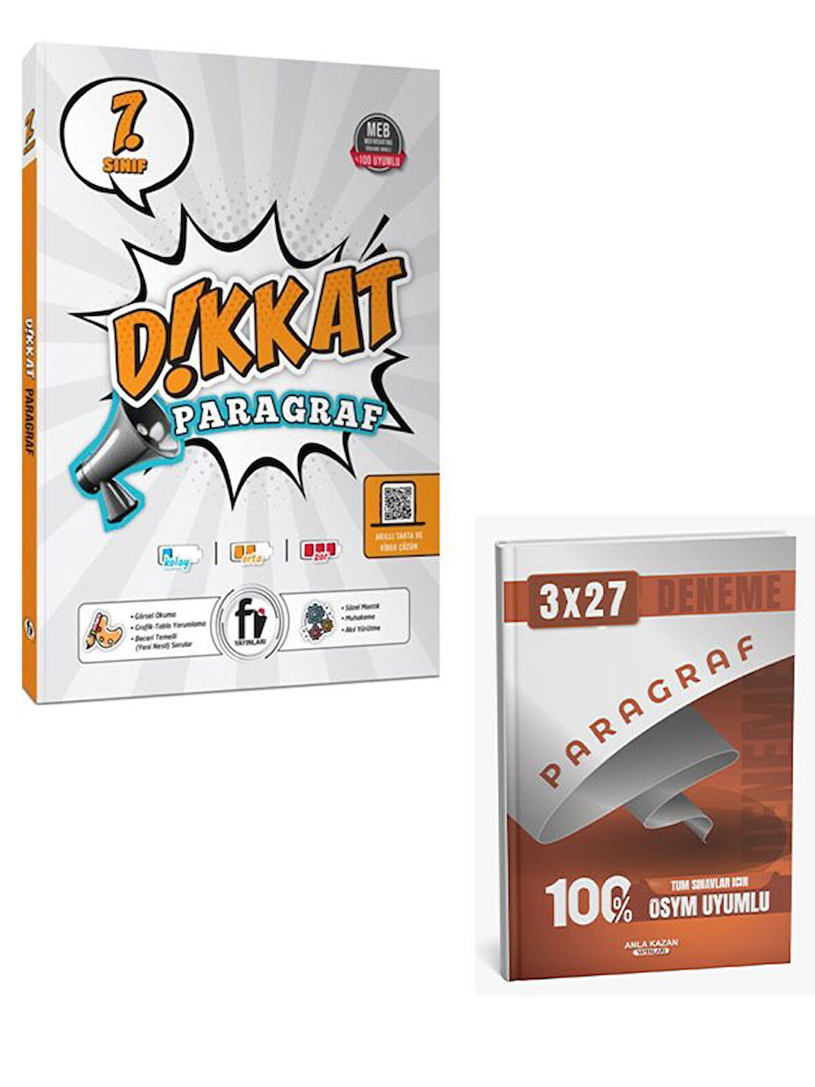 Fi 2026 7. Sınıf Dikkat Paragraf Soru Bankası+Anla Kazan Paragraf