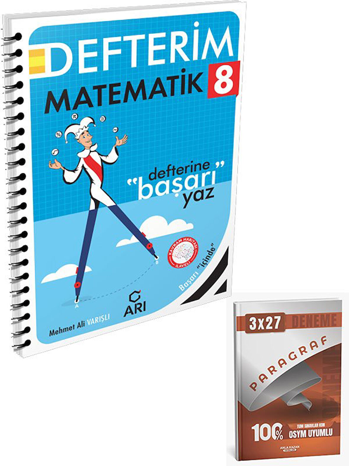 Arı 2026 8. Sınıf Matematik Akıllı Defteri+Anla Kazan Paragraf