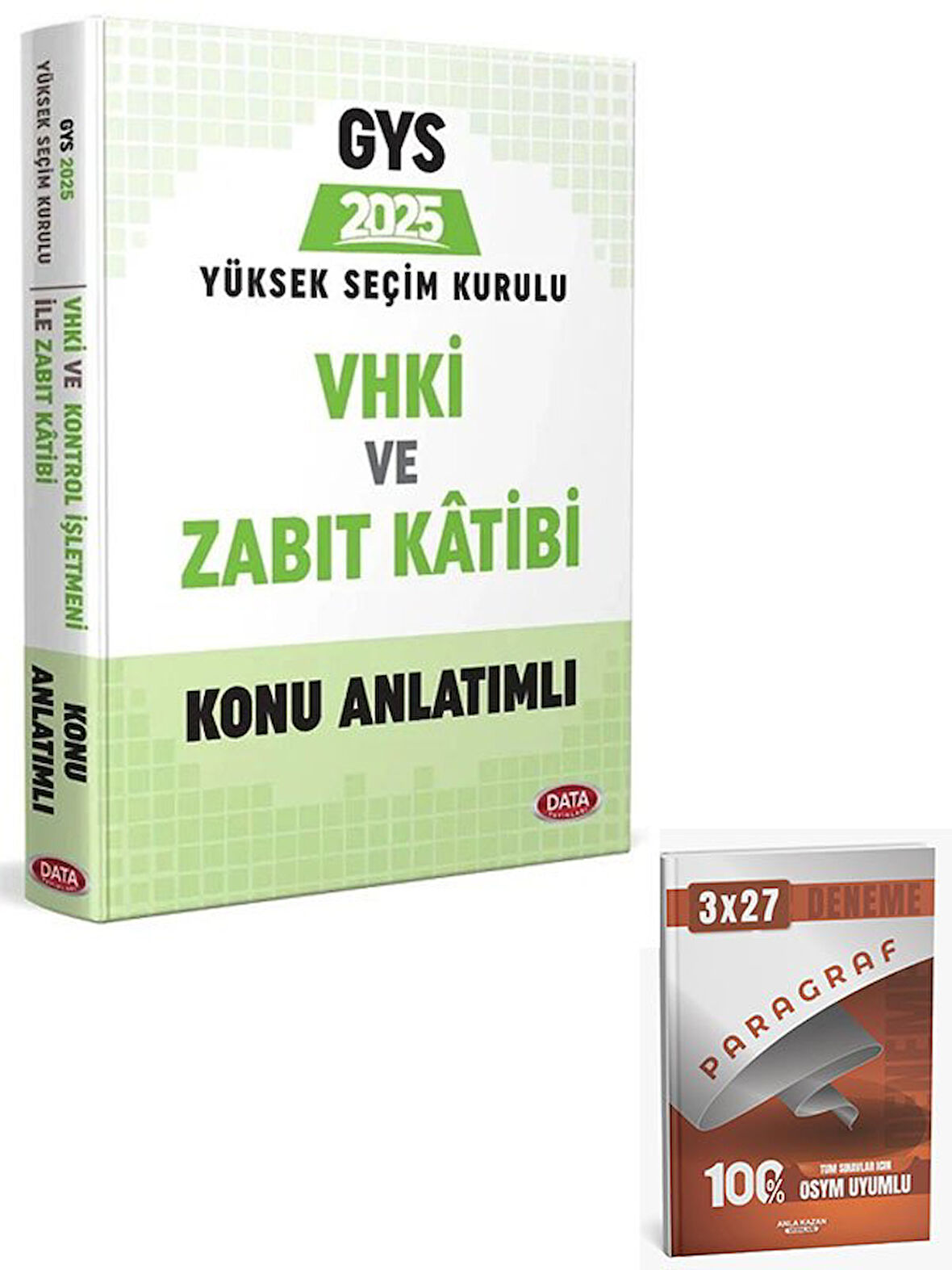Data 2025 GYS YSK VHKİ ve Zabıt Katibi Konu Anlatımı+Anla Kazan Paragraf