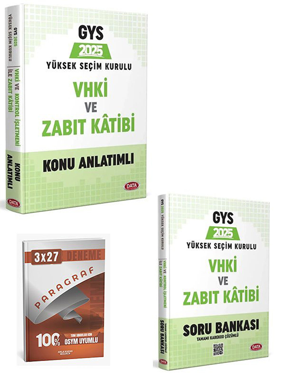 Data 2025 GYS YSK VHKİ ve Zabıt Katibi Konu+Soru+Anla Kazan Paragraf