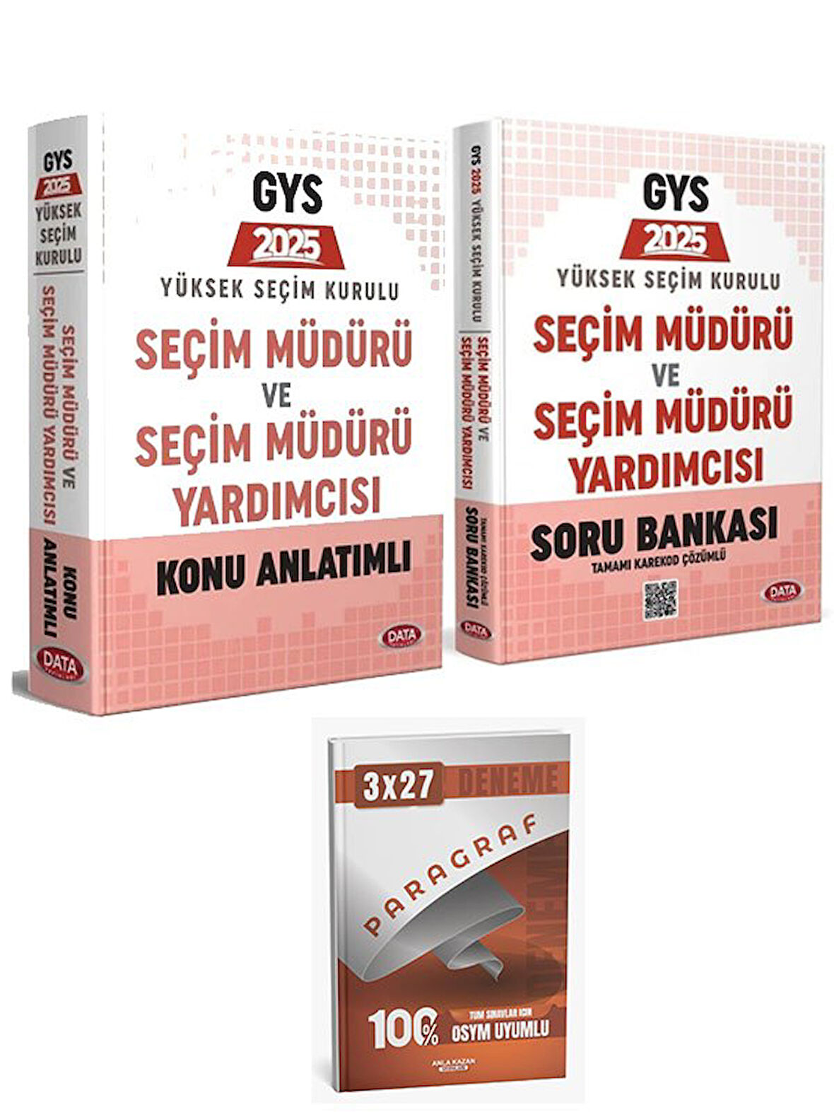 Data 2025 GYS YSK Seçim Müdürü ve Yardımcısı Konu+Soru+Anla Kazan Paragraf