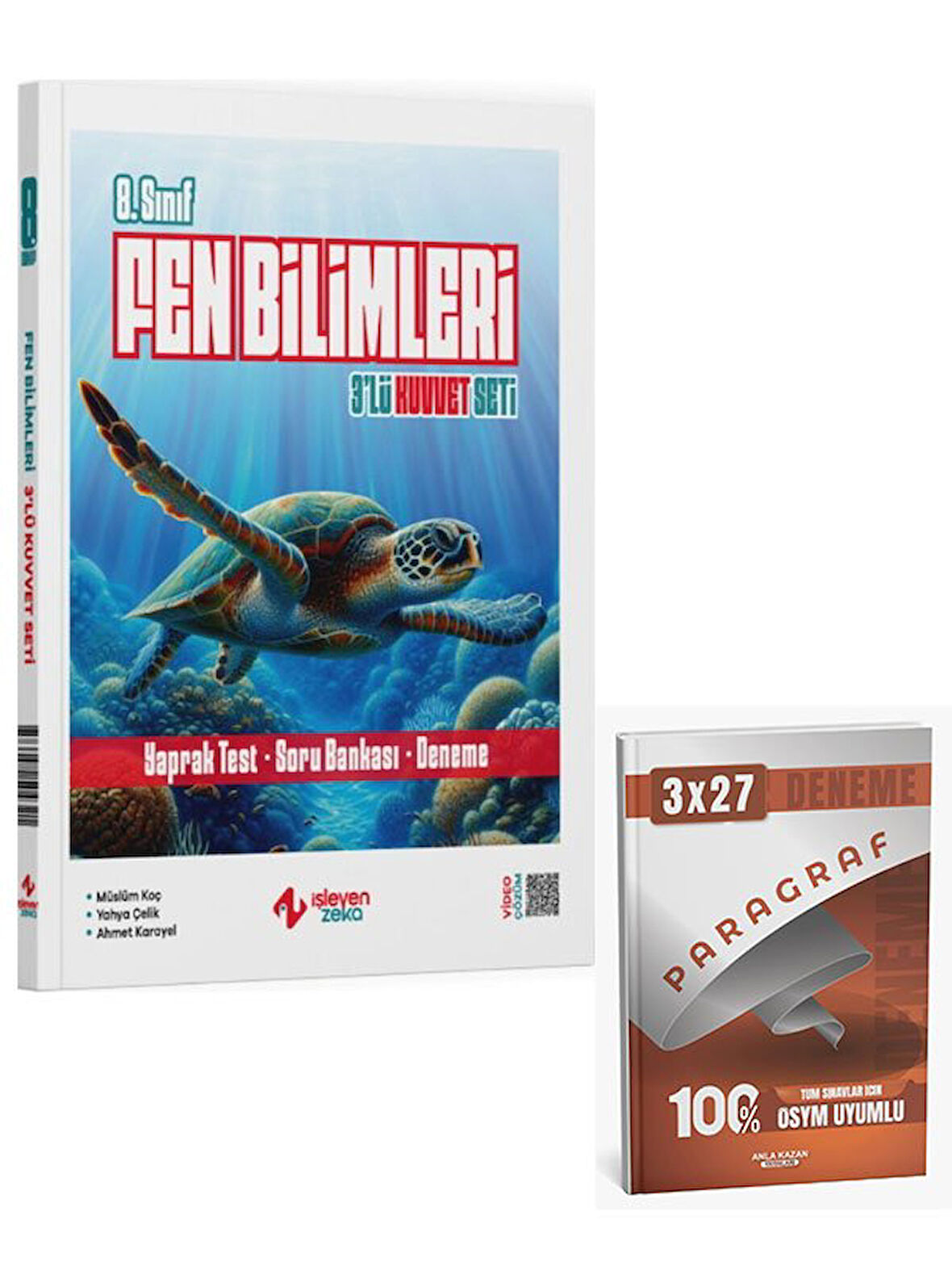 İşleyen Zeka 2026 8. Sınıf Fen Bilimleri 3 lü Kuvvet Serisi Seti+Anla Kazan Paragraf