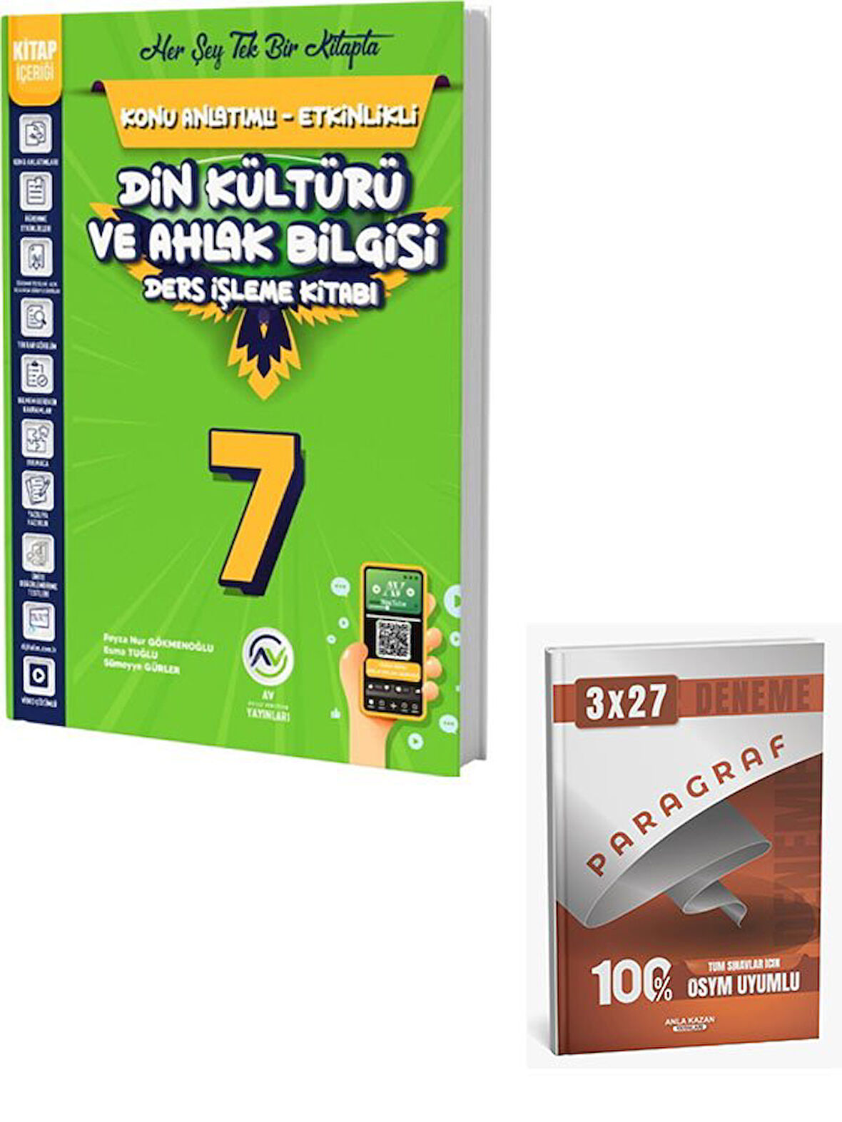 Av 2026 7. Sınıf Din Kültürü ve Ahlak Bilgisi Ders İşleme Kitabı+Anla Kazan Paragraf