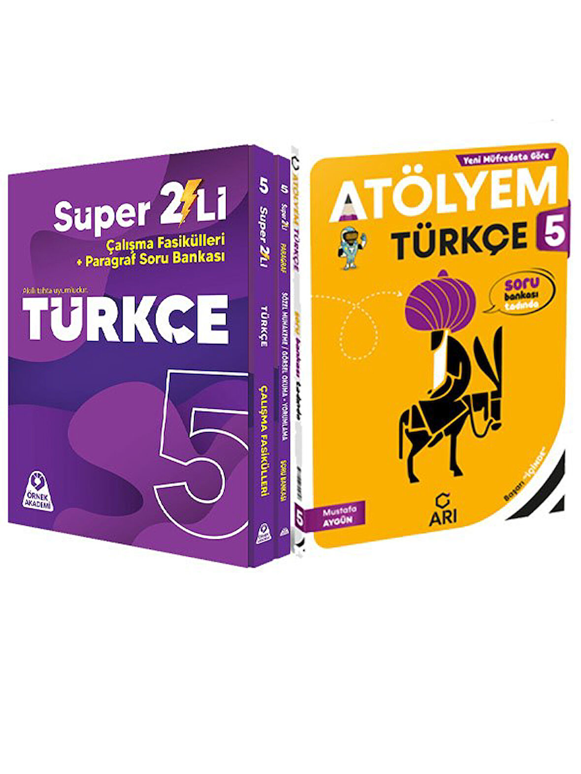 Arı+ÖrnekAkademi 2026 5. Sınıf Türkçe Atölyem Konu+Soru