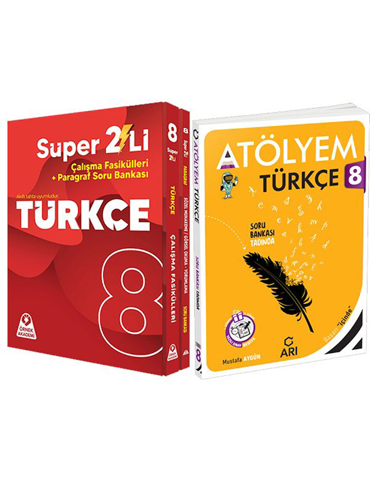 Arı+ÖrnekAkademi 2026 8. Sınıf Türkçe Atölyem Konu+Soru
