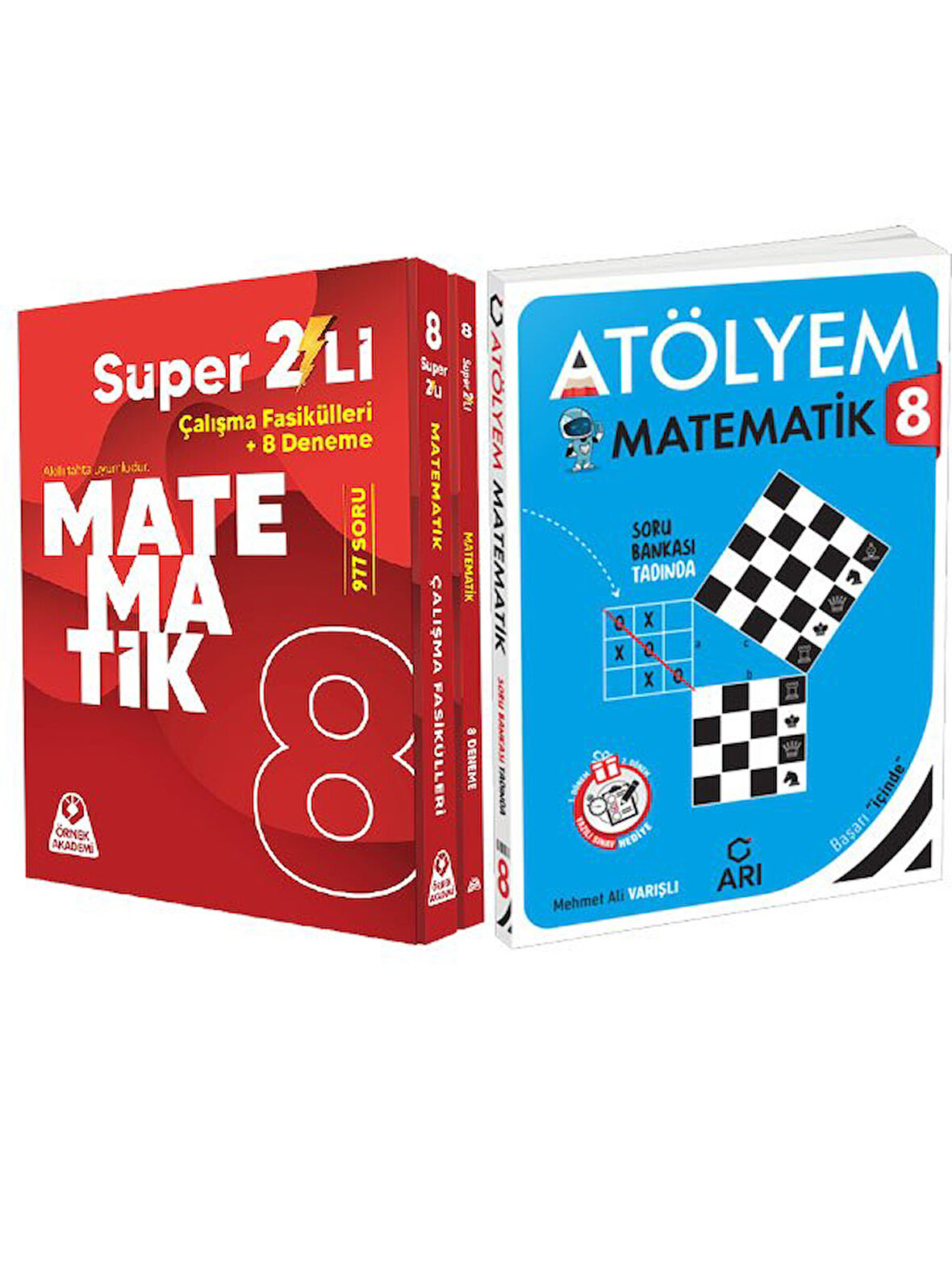 Arı+ÖrnekAkademi 2026 8. Sınıf Matematik Atölyem Konu+Soru