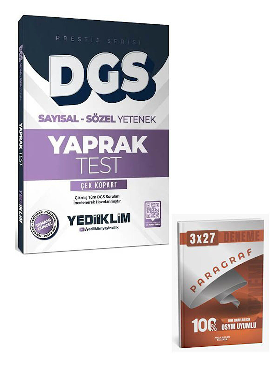 Yediiklim 2026 DGS Prestij Yaprak Test Çek Kopart+Anla Kazan Paragraf