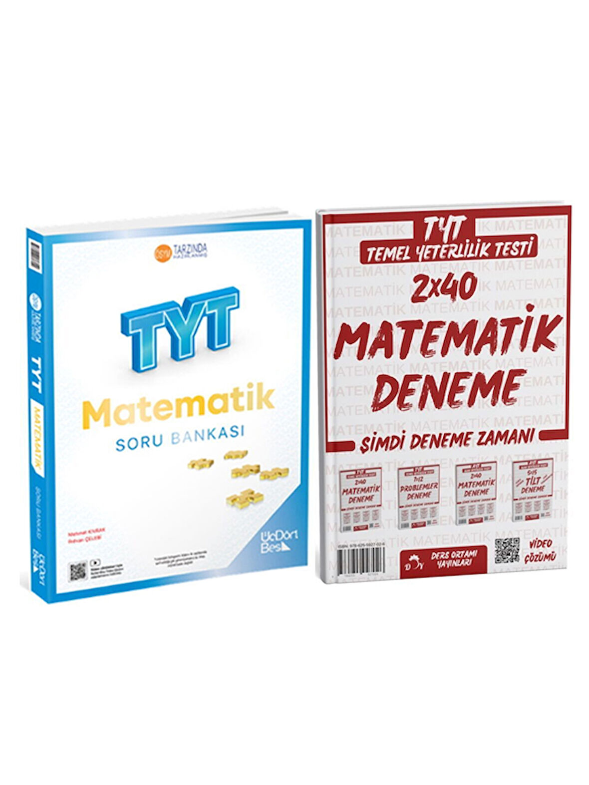 Ders Ortamı + 345 2026 TYT Matematik Deeme + Soru Bankası 2 li Set