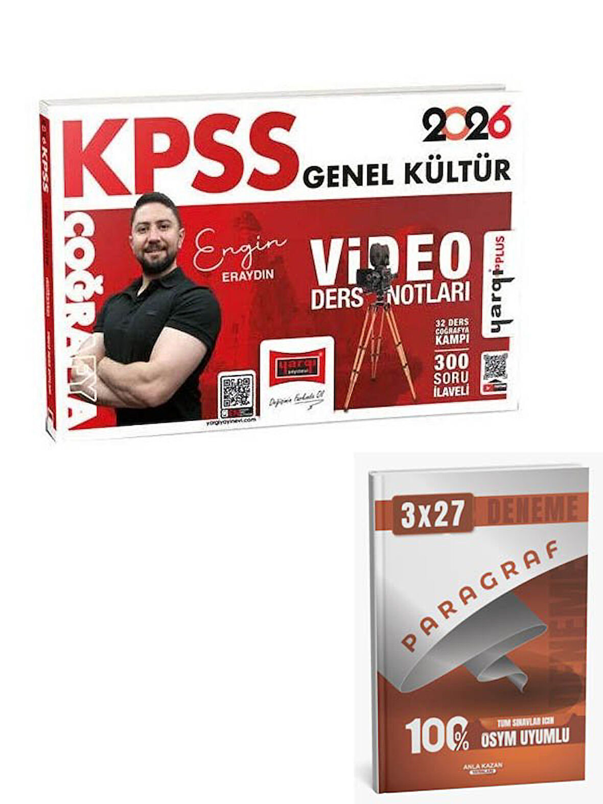 Yargı 2026 KPSS Coğrafya Video Ders Notları - Engin Eraydın+Anla Kazan Paragraf