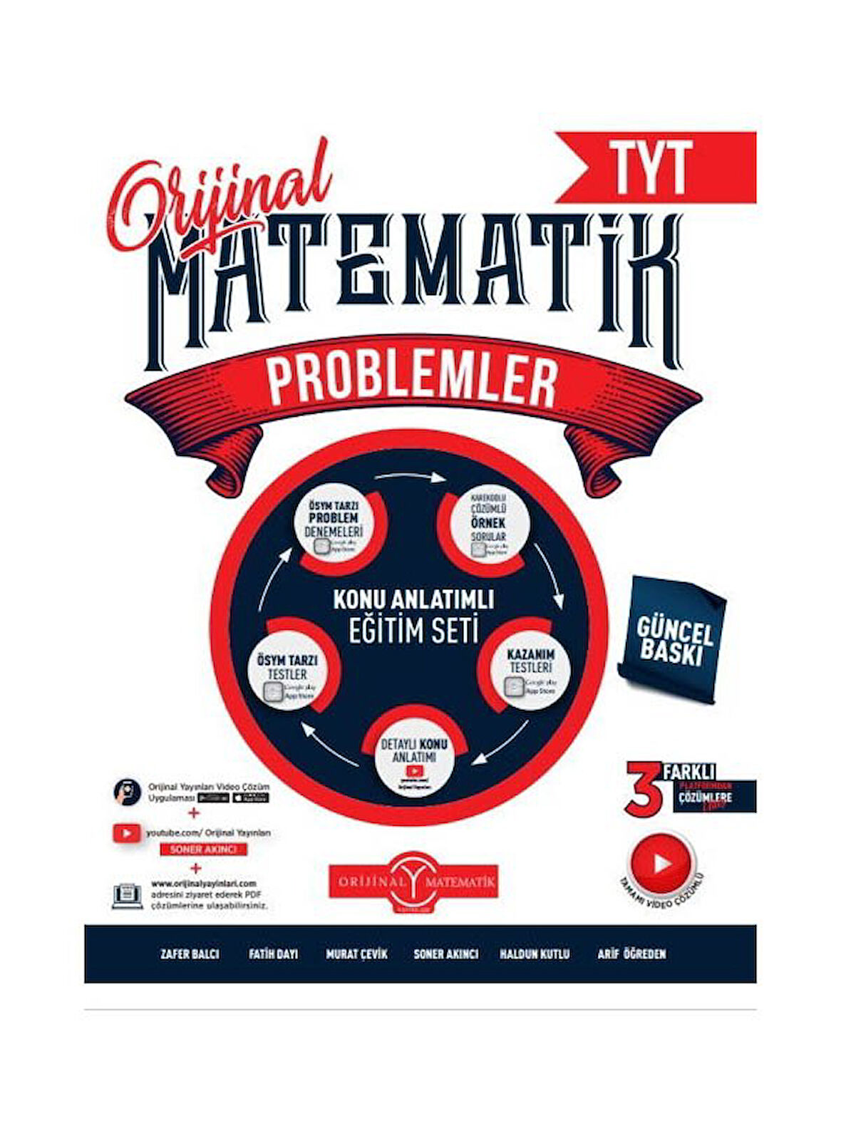 Orijinal 2026 TYT Problemler Konu Anlatımlı Eğitim Seti