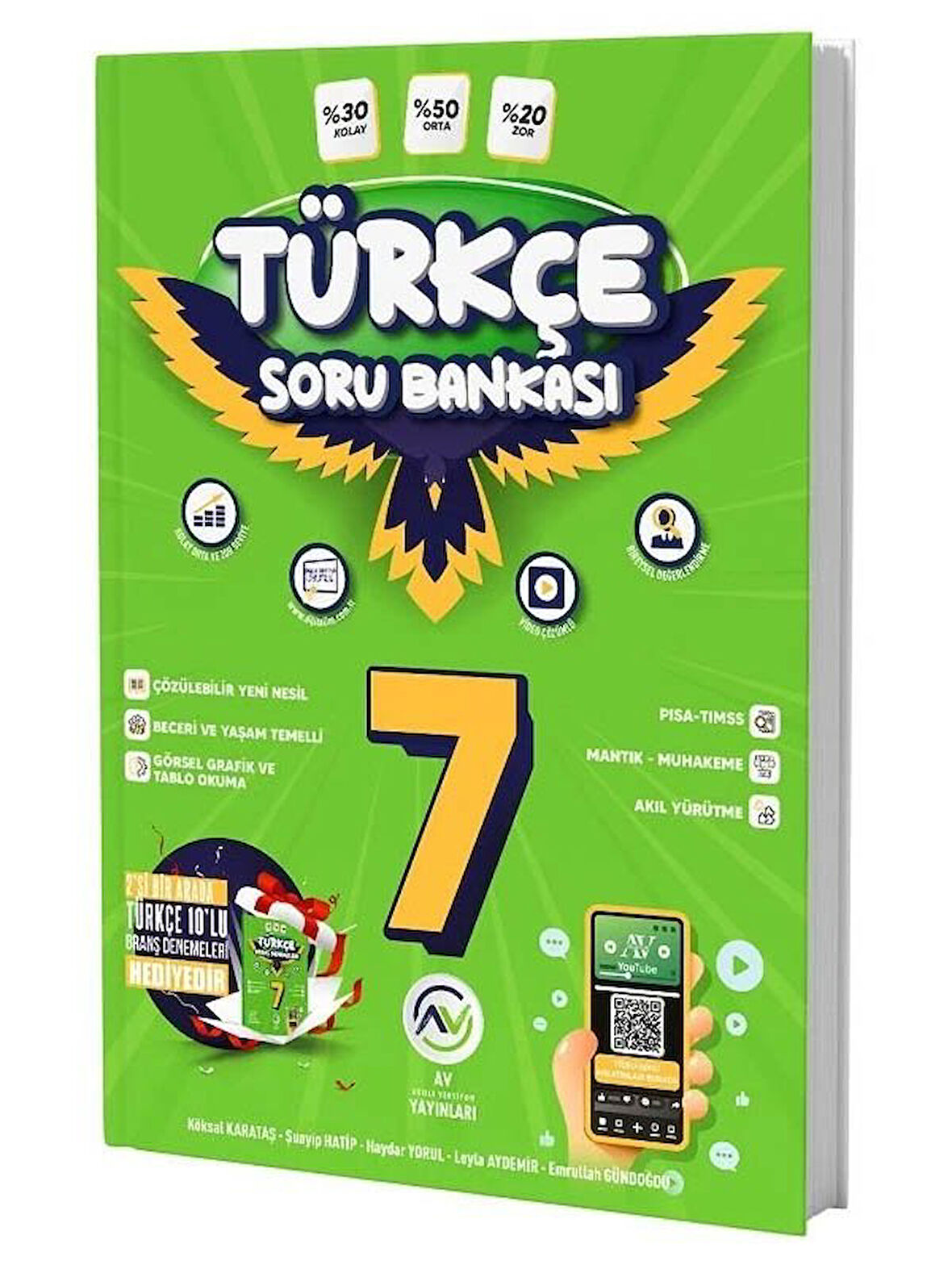 Av 2026 7. Sınıf Türkçe Soru Bankası