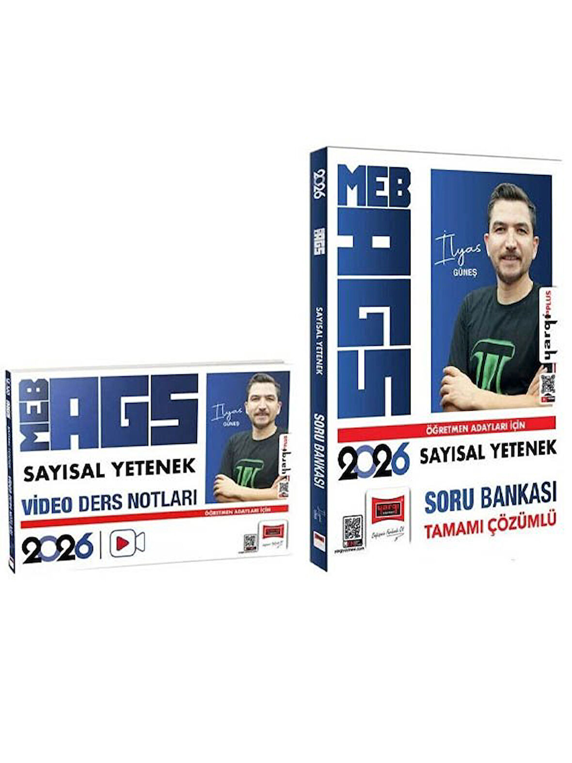 Yargı 2026 MEB-AGS Sayısal Yetenek Video Ders Notları + Soru Bankası 2 li Set