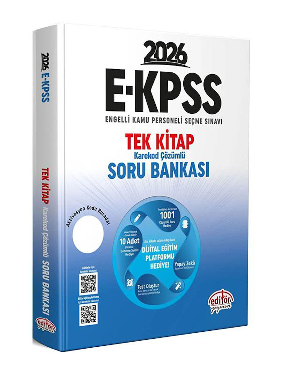 Editör 2026 EKPSS Soru Bankası Tek Kitap