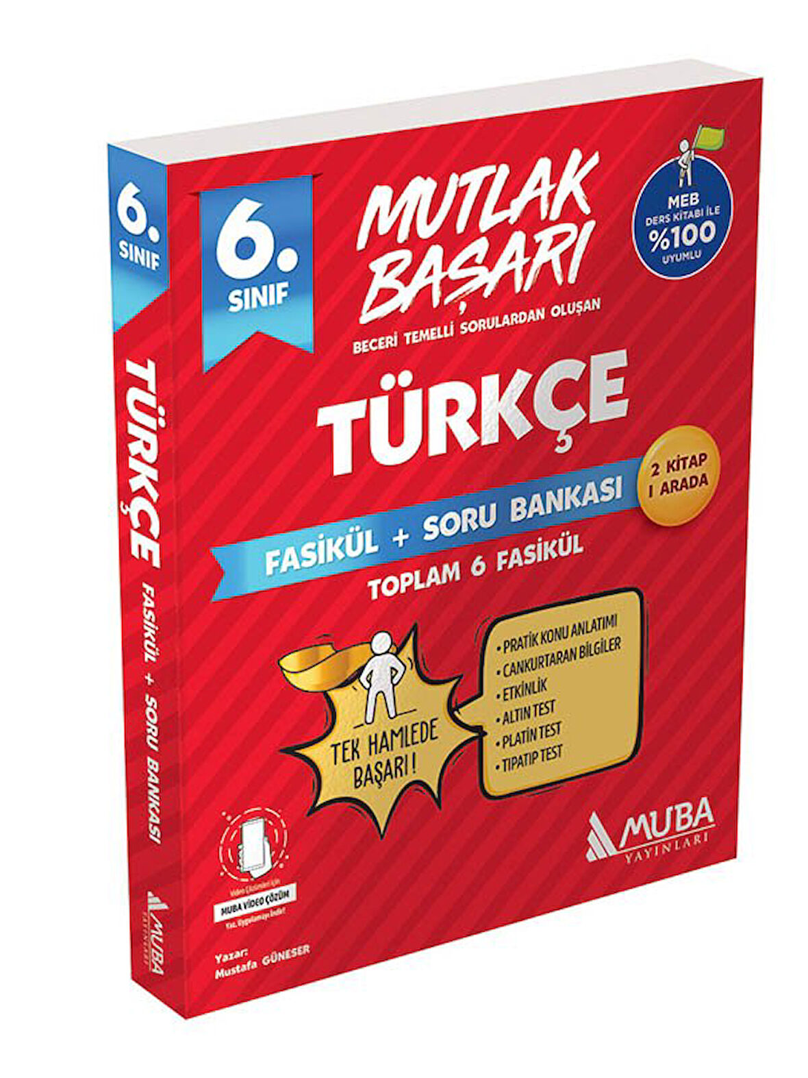 Muba 2026 6.Sınıf Türkçe Fasikül + Soru Bankası Yeni Müfredata Uygun