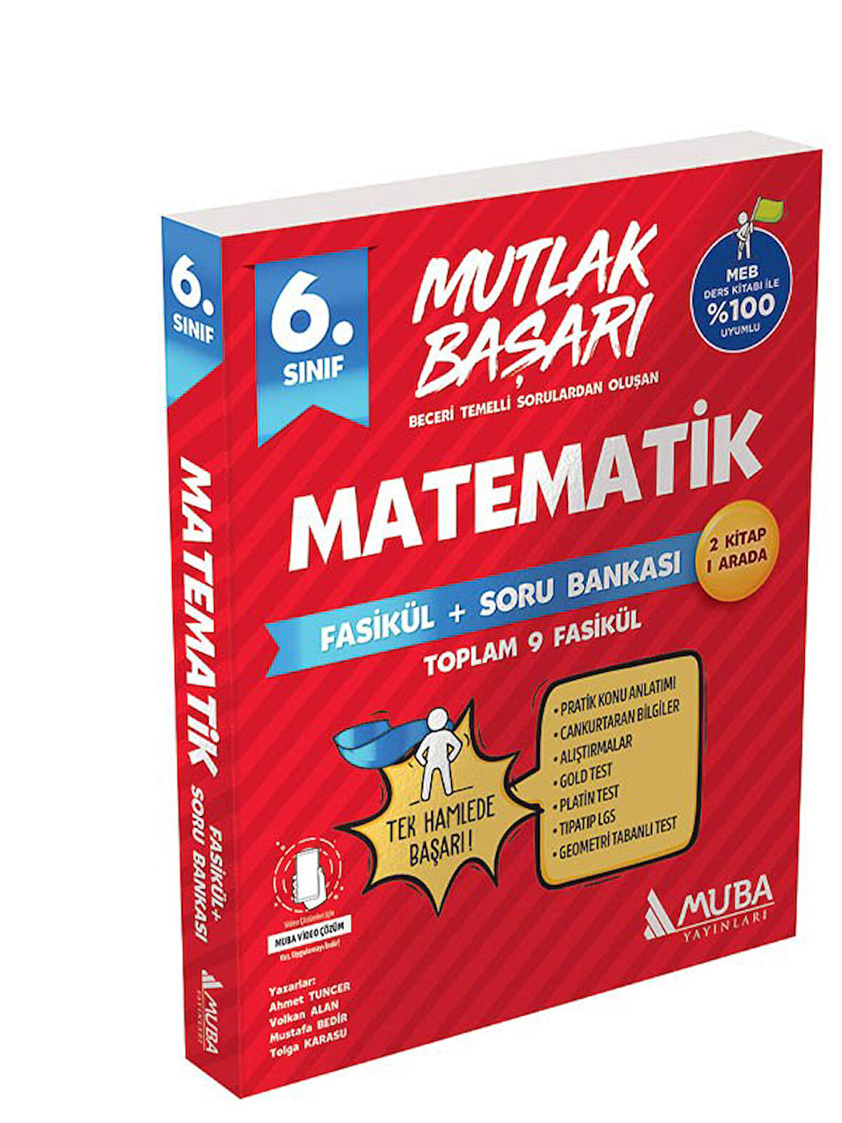 Muba 2026 6.Sınıf Matematik Fasikül+Soru Bankası Yeni Müfredata Uygundur