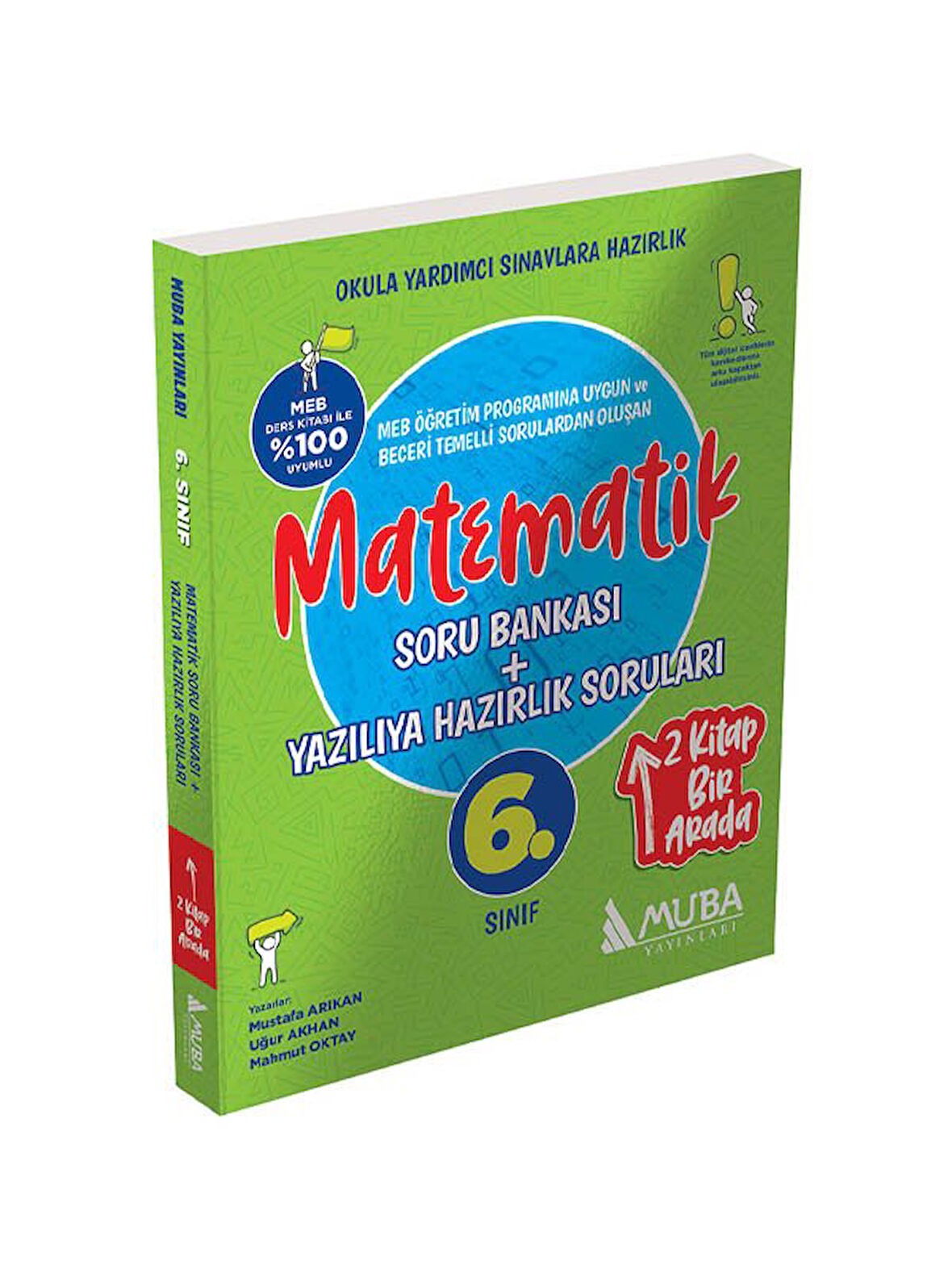 Muba 2026 6. Sınıf Matematik Soru Bankası + Yazılıya Hazırlık Soruları 2'Si 1 Arada Yeni Müfredata Uygundur