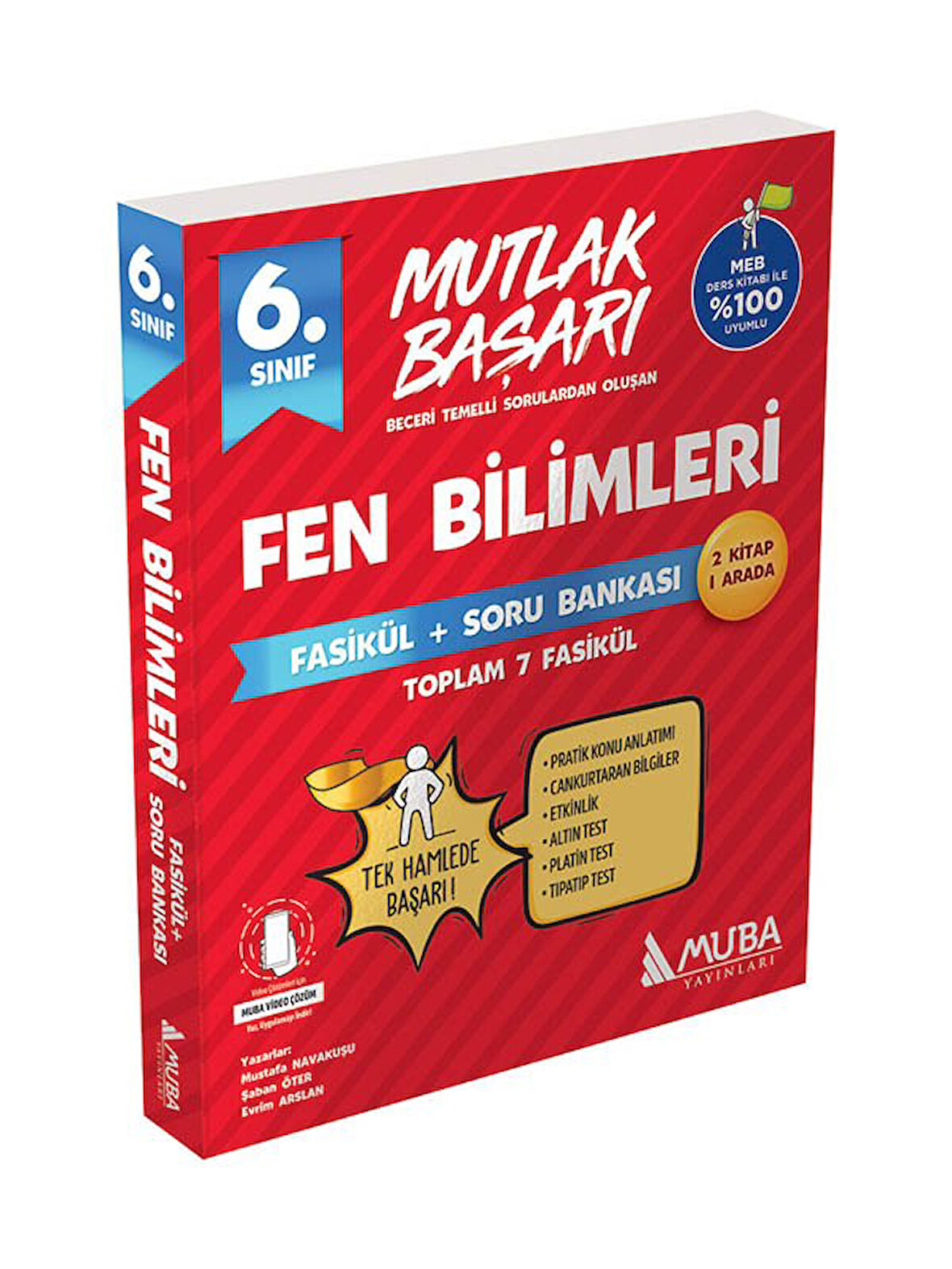 Muba 2026 6.Sınıf Fen Bilimleri Fasikül + Soru Bankası Yeni Müfredata Uygundur