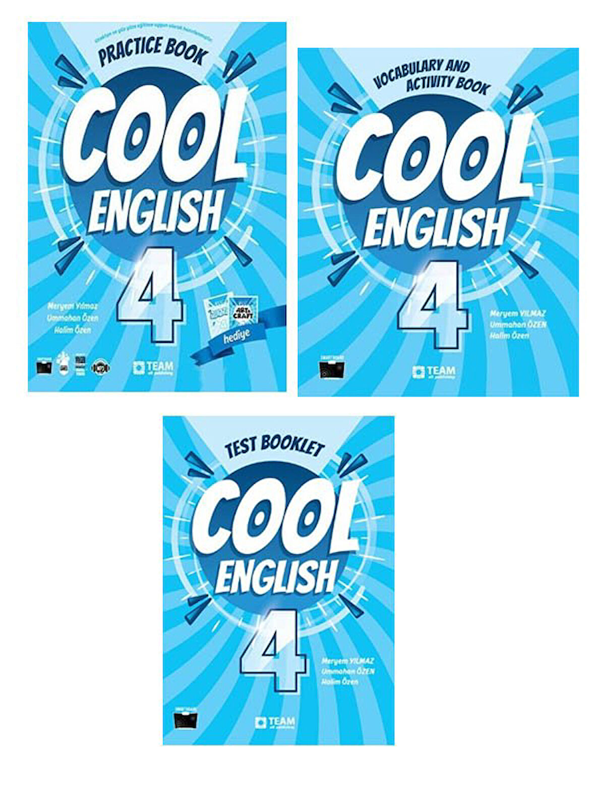 TeamElt 2026 4. Sınıf Cool English Combo TEAM 3 Lü Set