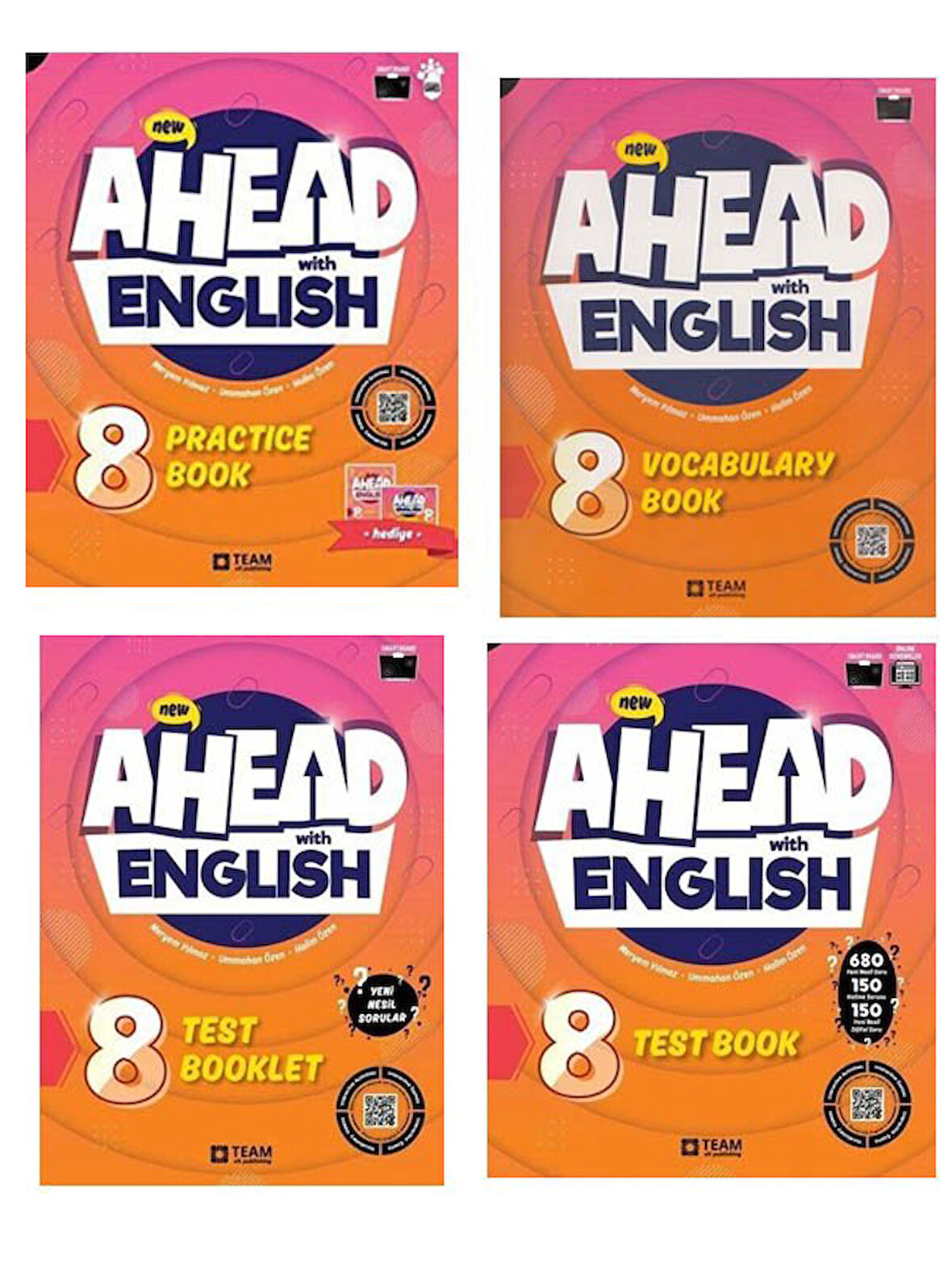 TeamELT 2026 8. Sınıf Ahead with English Combo Team 4 lü Set